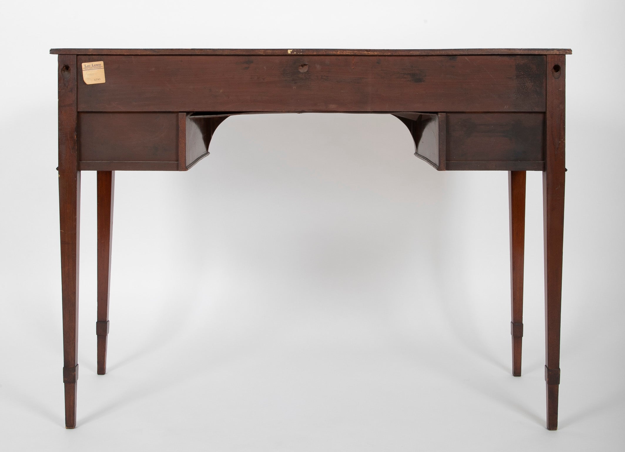 George III Bow Front Console Table