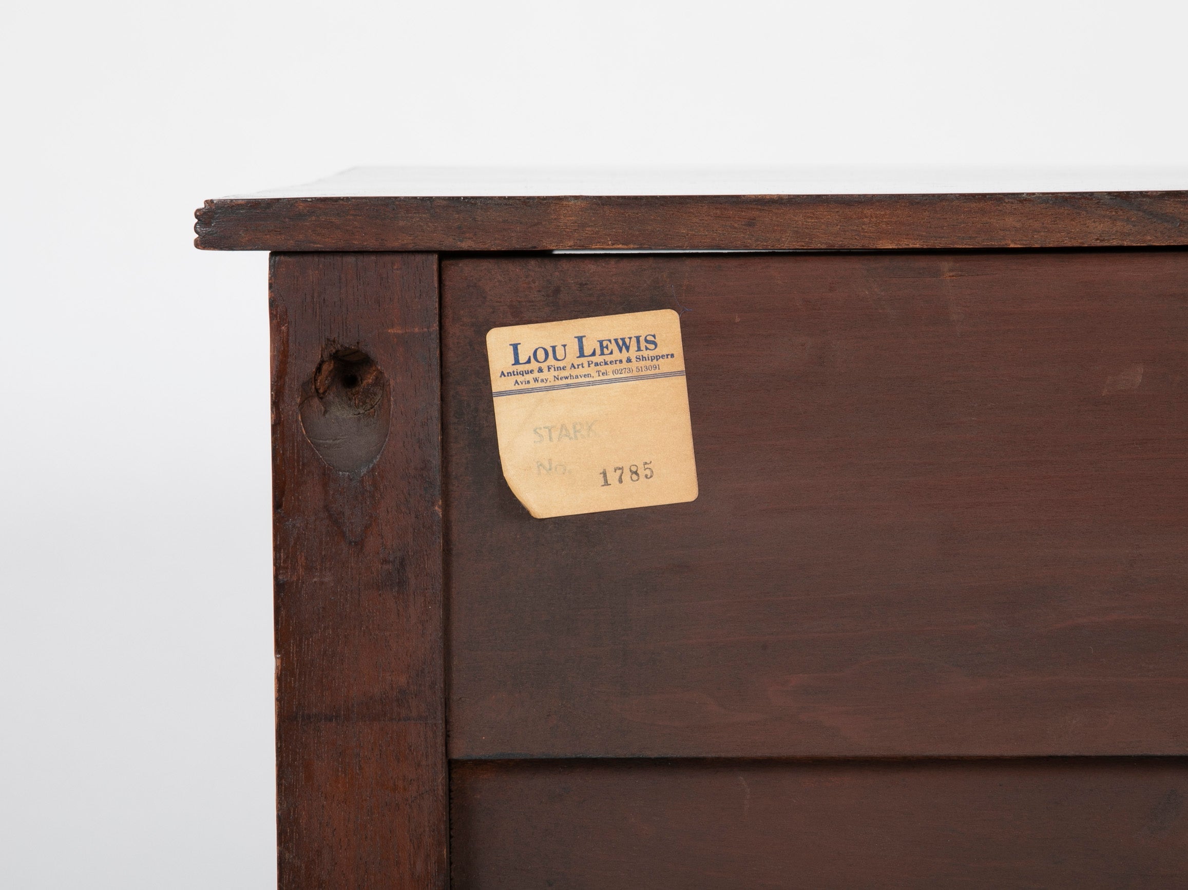 George III Bow Front Console Table