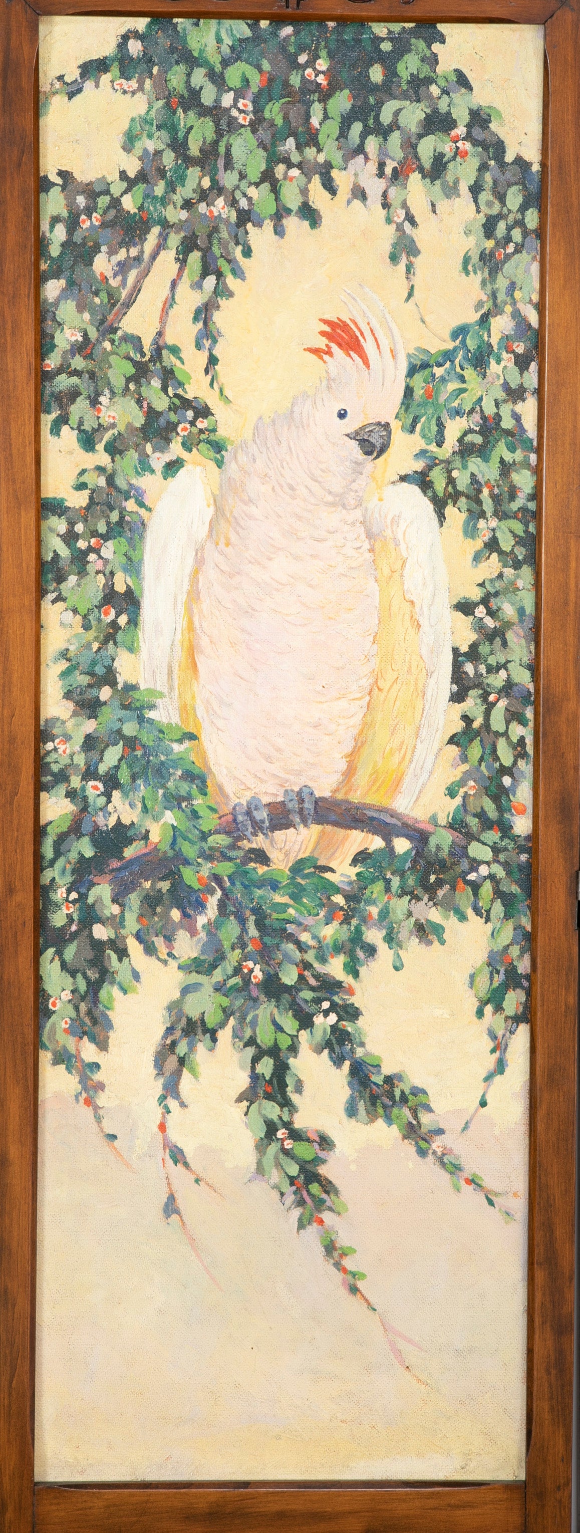 Three Panel Folding Screen by Egbert Norman Clark