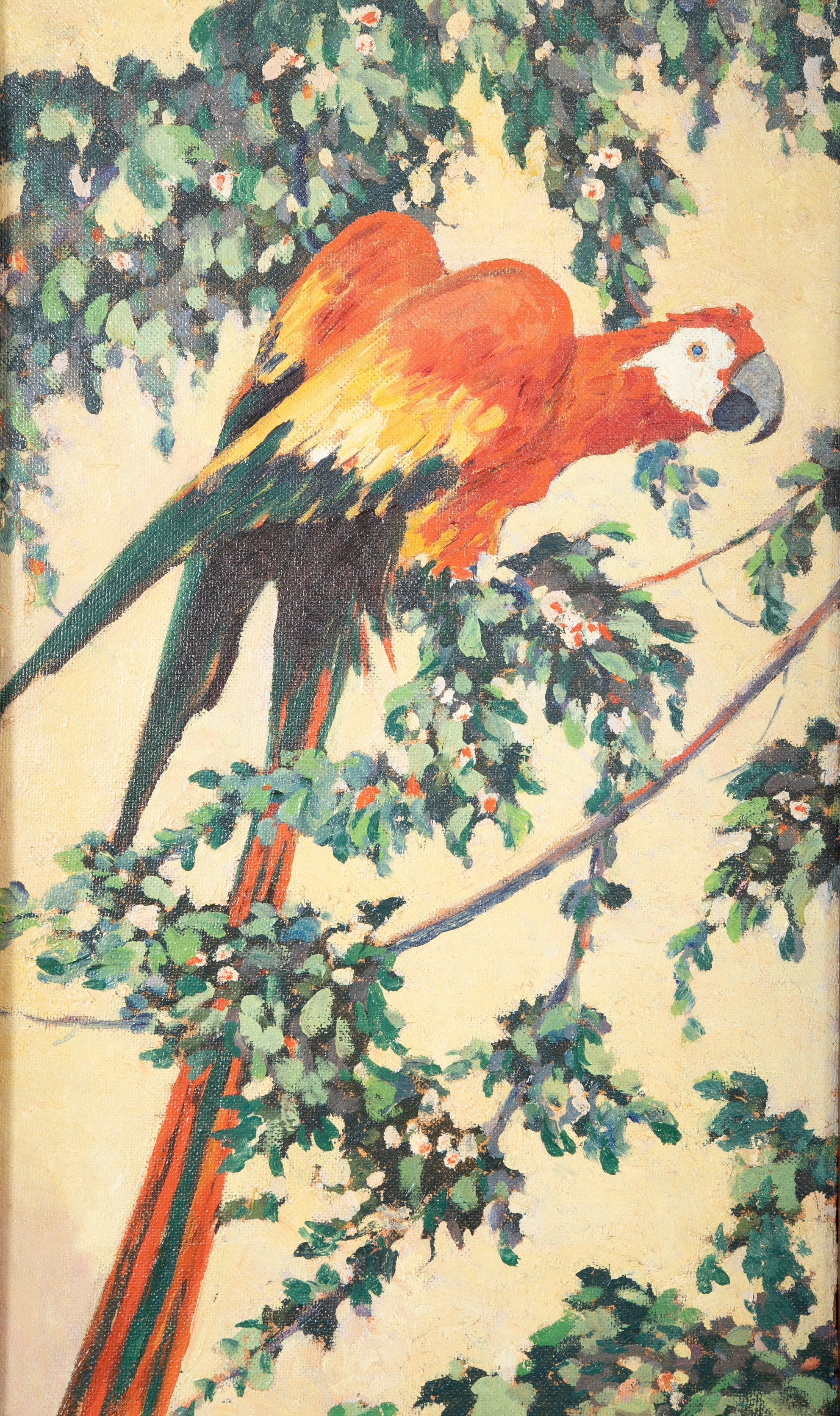 Three Panel Folding Screen by Egbert Norman Clark