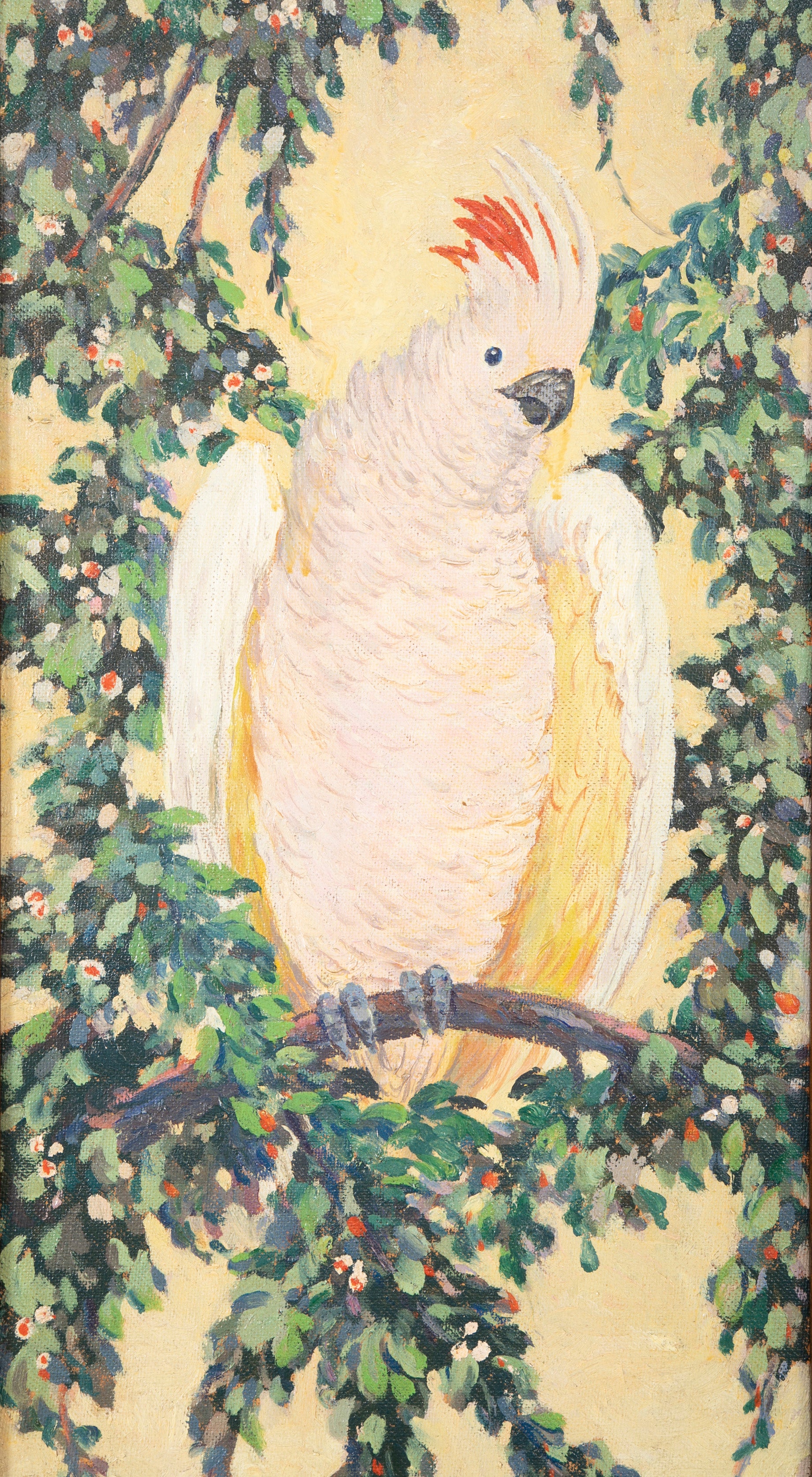 Three Panel Folding Screen by Egbert Norman Clark