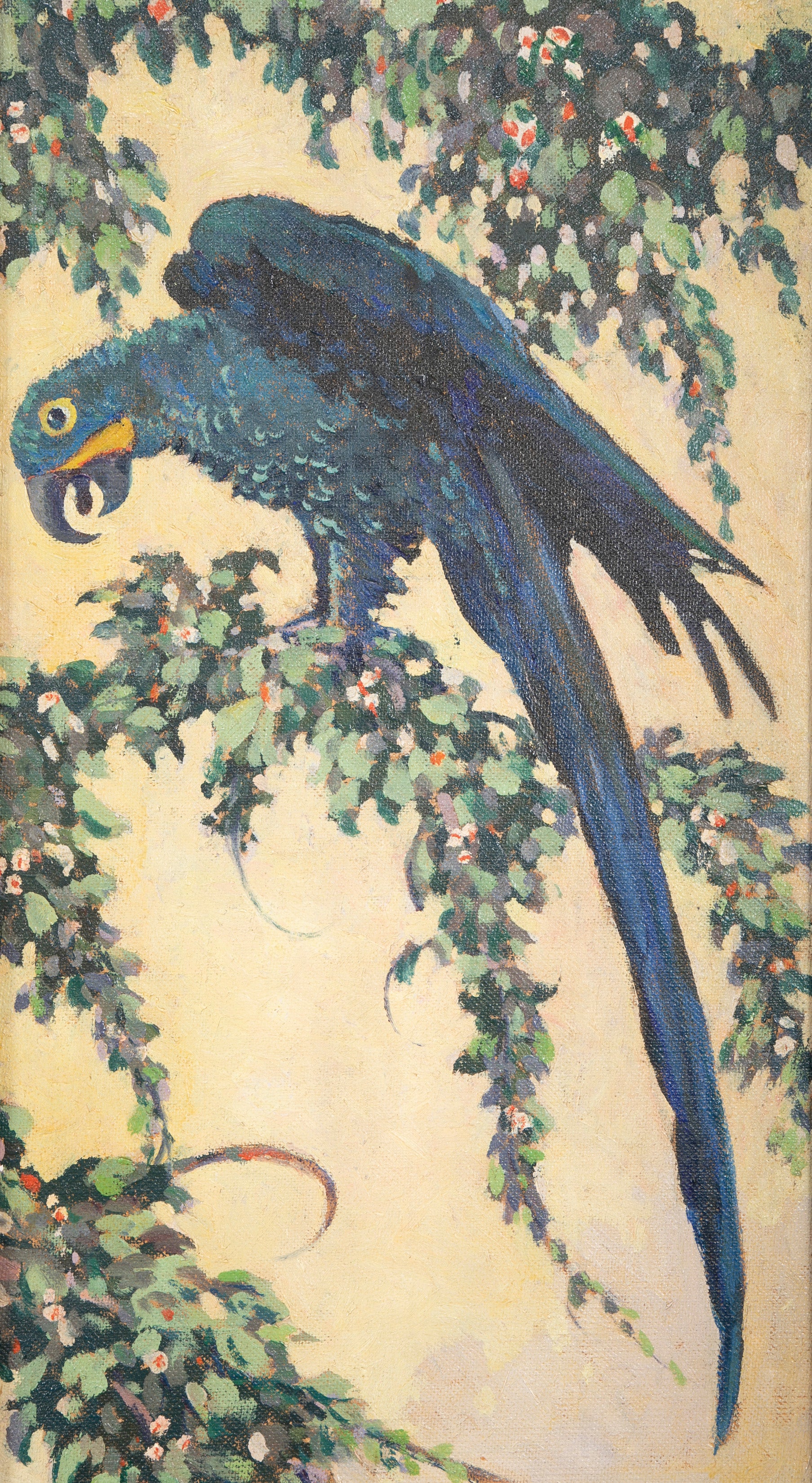 Three Panel Folding Screen by Egbert Norman Clark