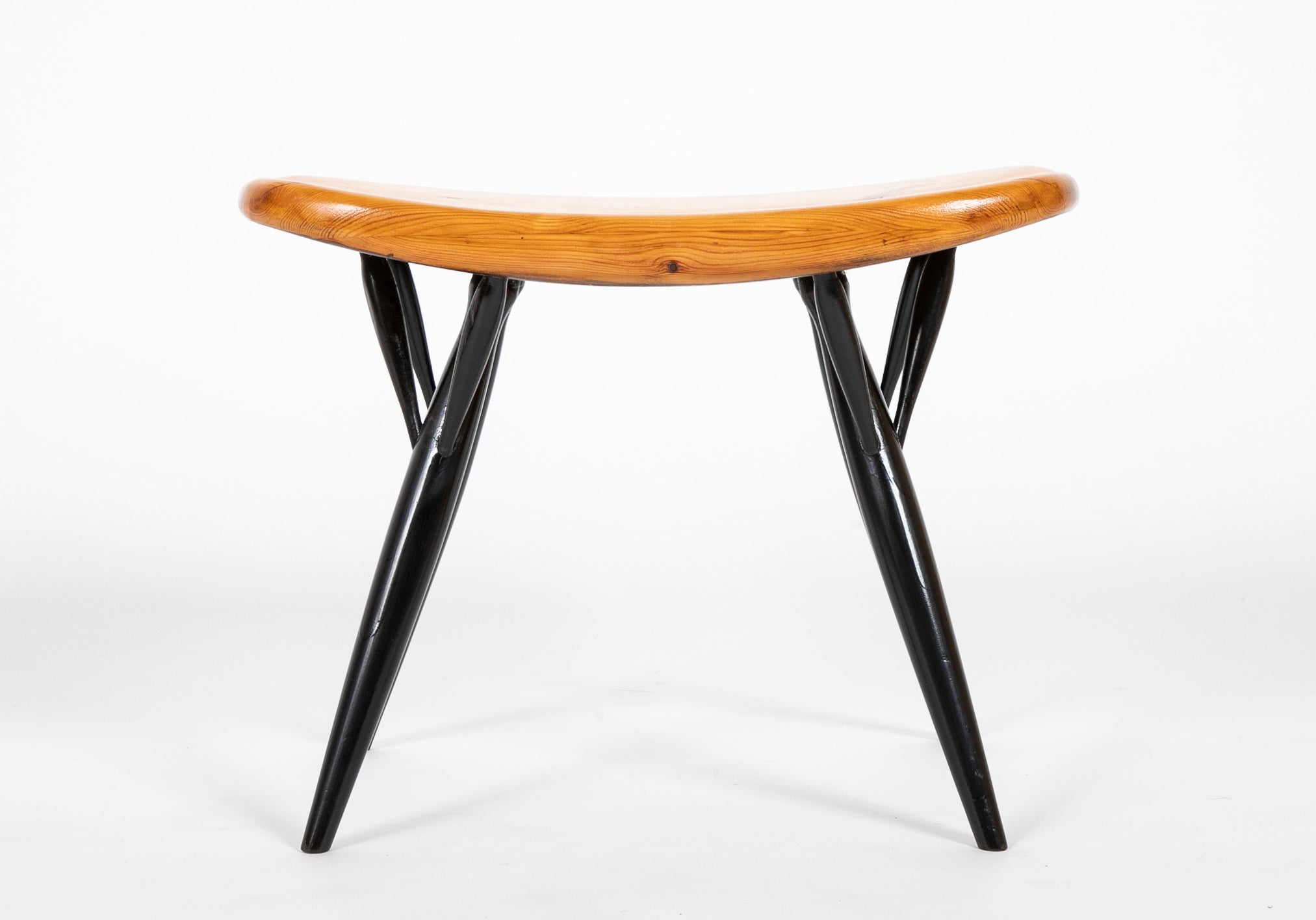 "Pirkka" Stool by Finnish Designer Ilmari Tapiovaara