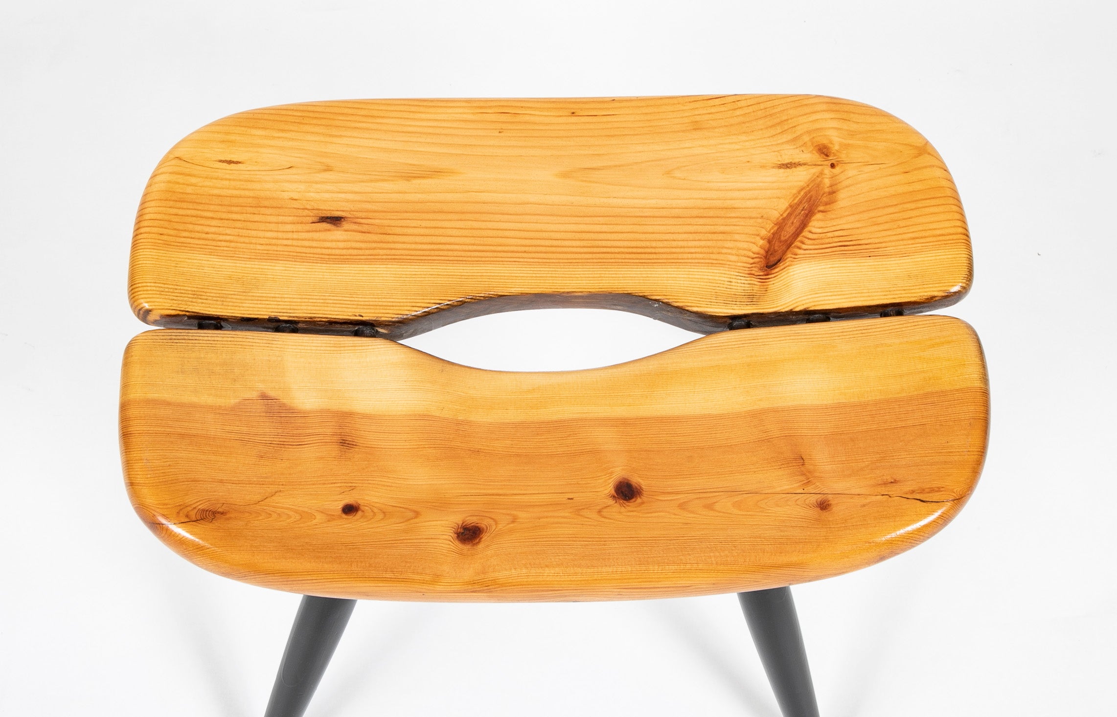 "Pirkka" Stool by Finnish Designer Ilmari Tapiovaara