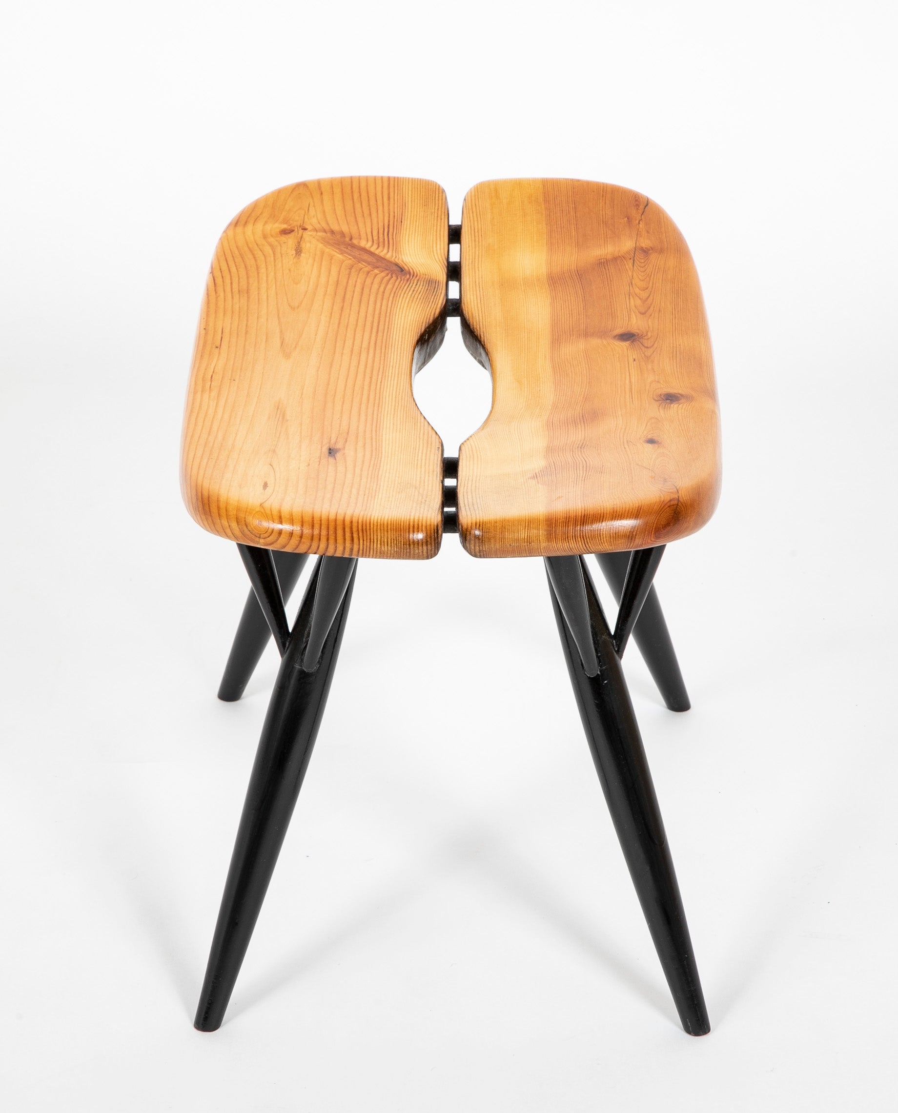 "Pirkka" Stool by Finnish Designer Ilmari Tapiovaara
