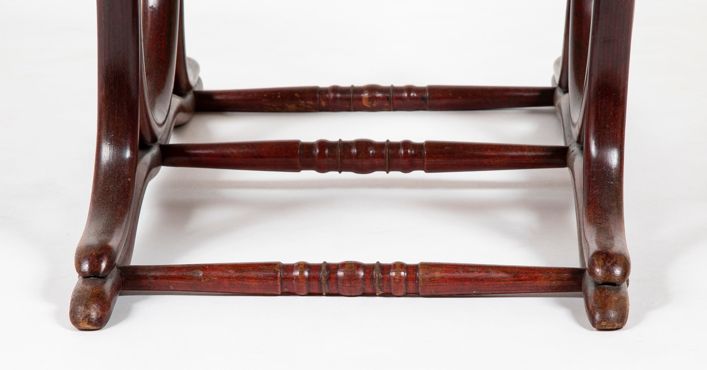 Pair of Late 19th Century Bentwood Tabourets
