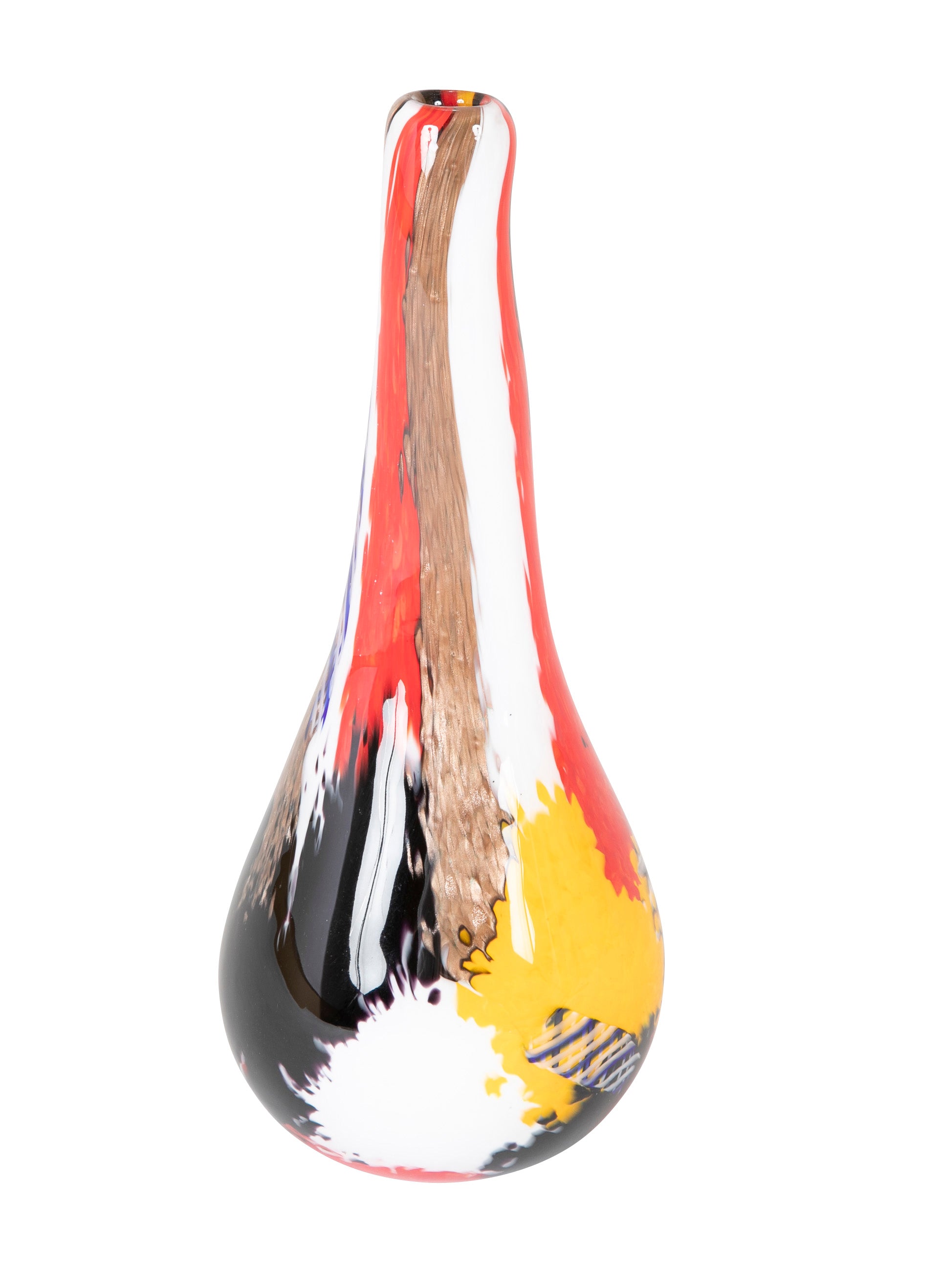 Dino Martens "OLAF 3122" Murano Glass Vase for Aurieliano Toso