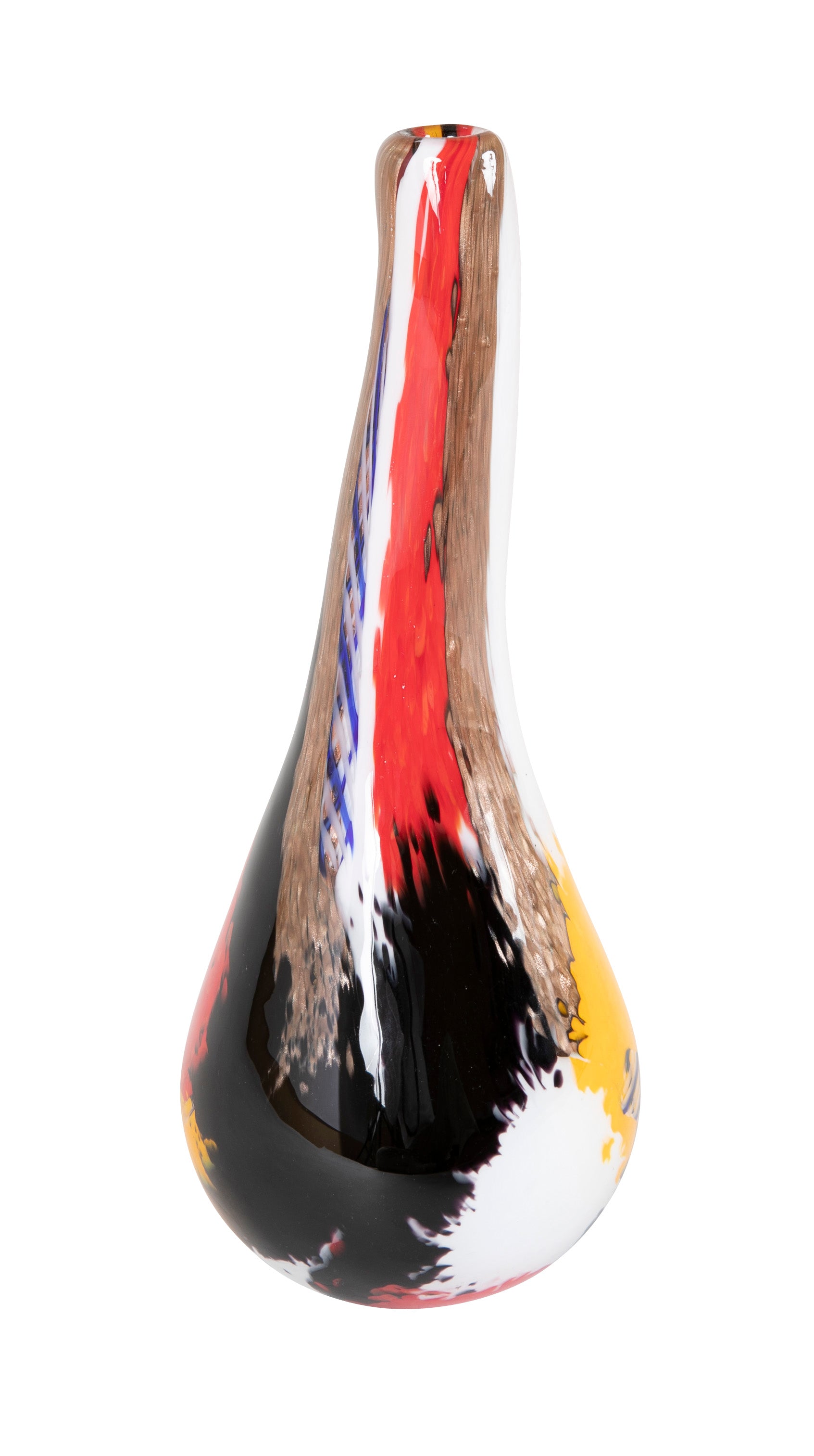 Dino Martens "OLAF 3122" Murano Glass Vase for Aurieliano Toso