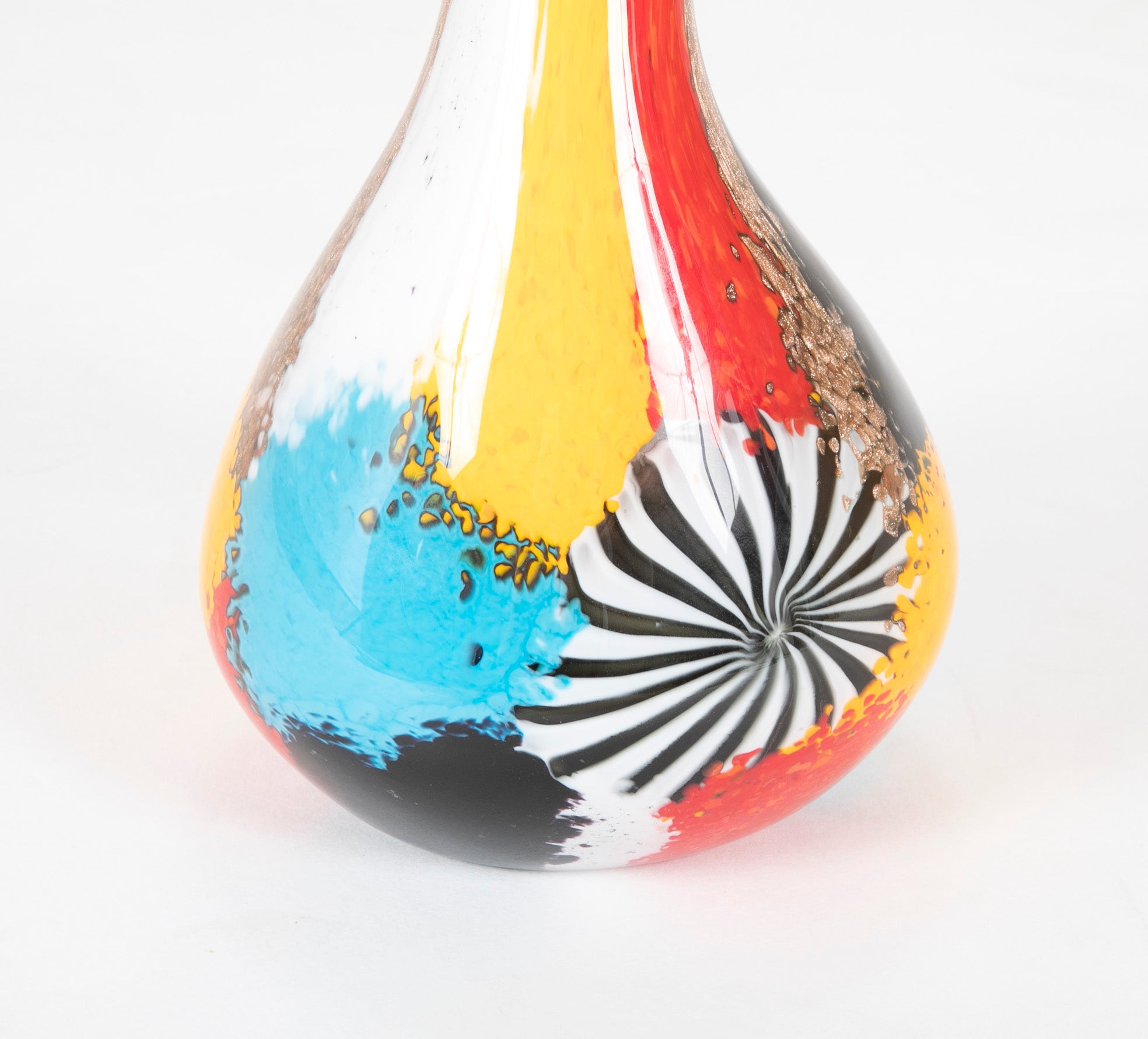 Dino Martens "Oriente" Glass Vase for Aurieliano Toso