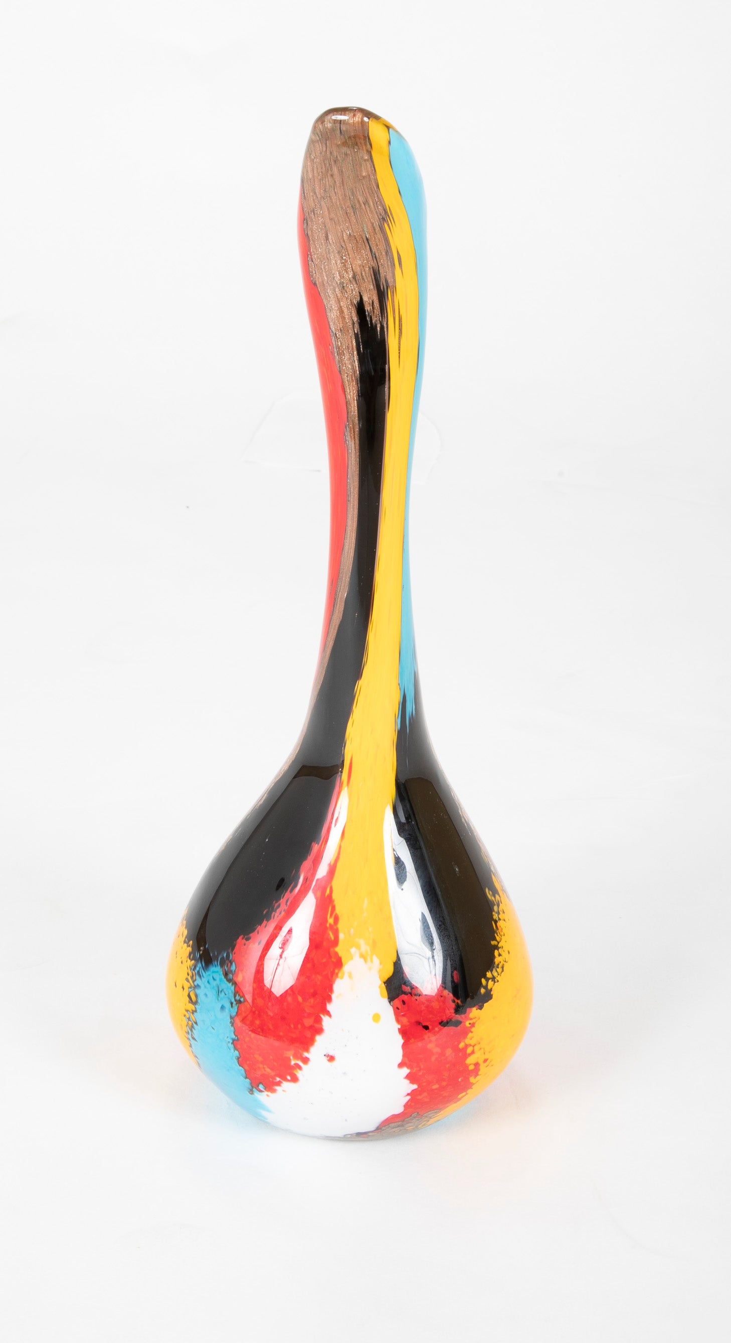 Dino Martens "Oriente" Glass Vase for Aurieliano Toso