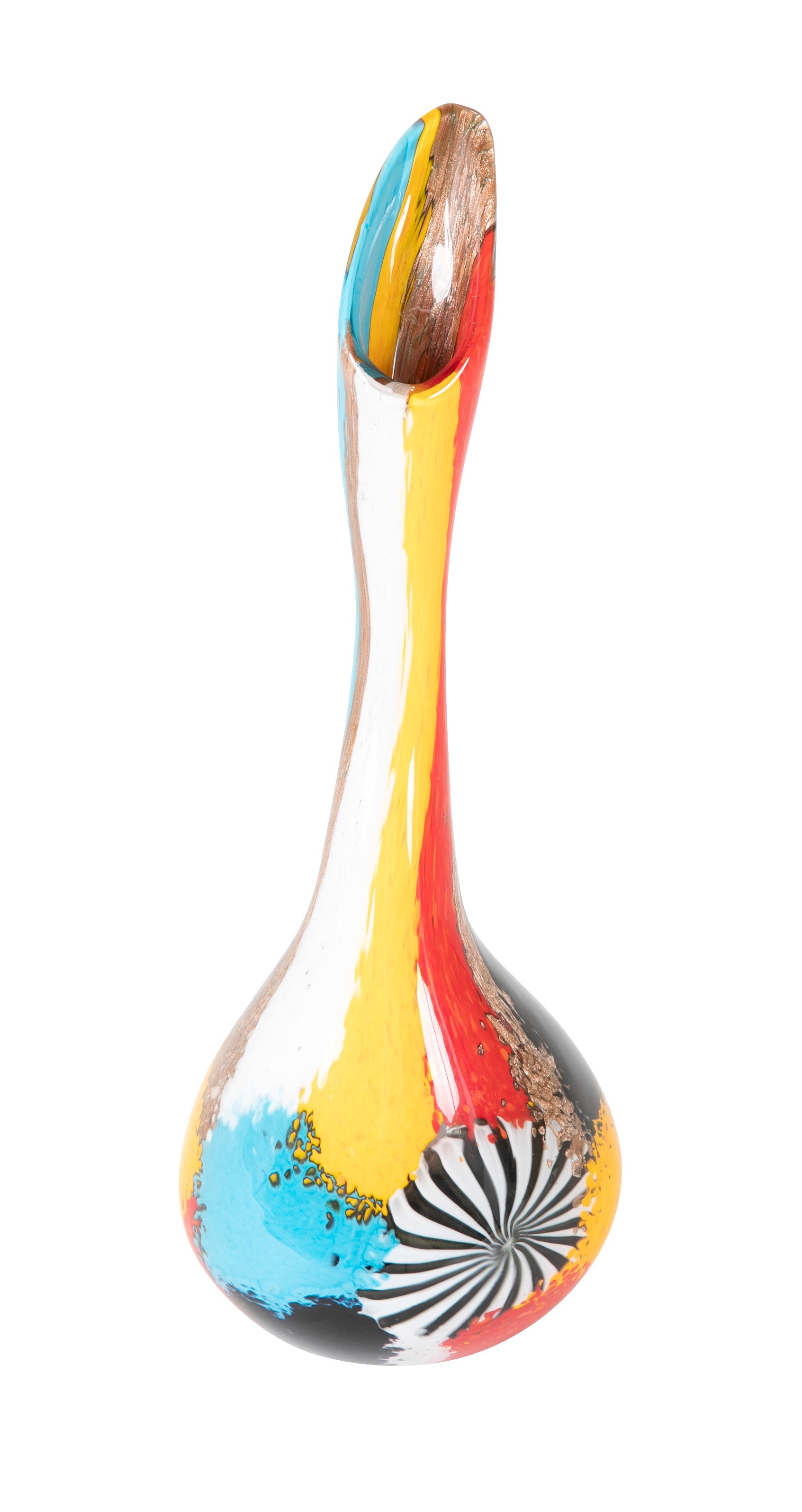 Dino Martens "Oriente" Glass Vase for Aurieliano Toso