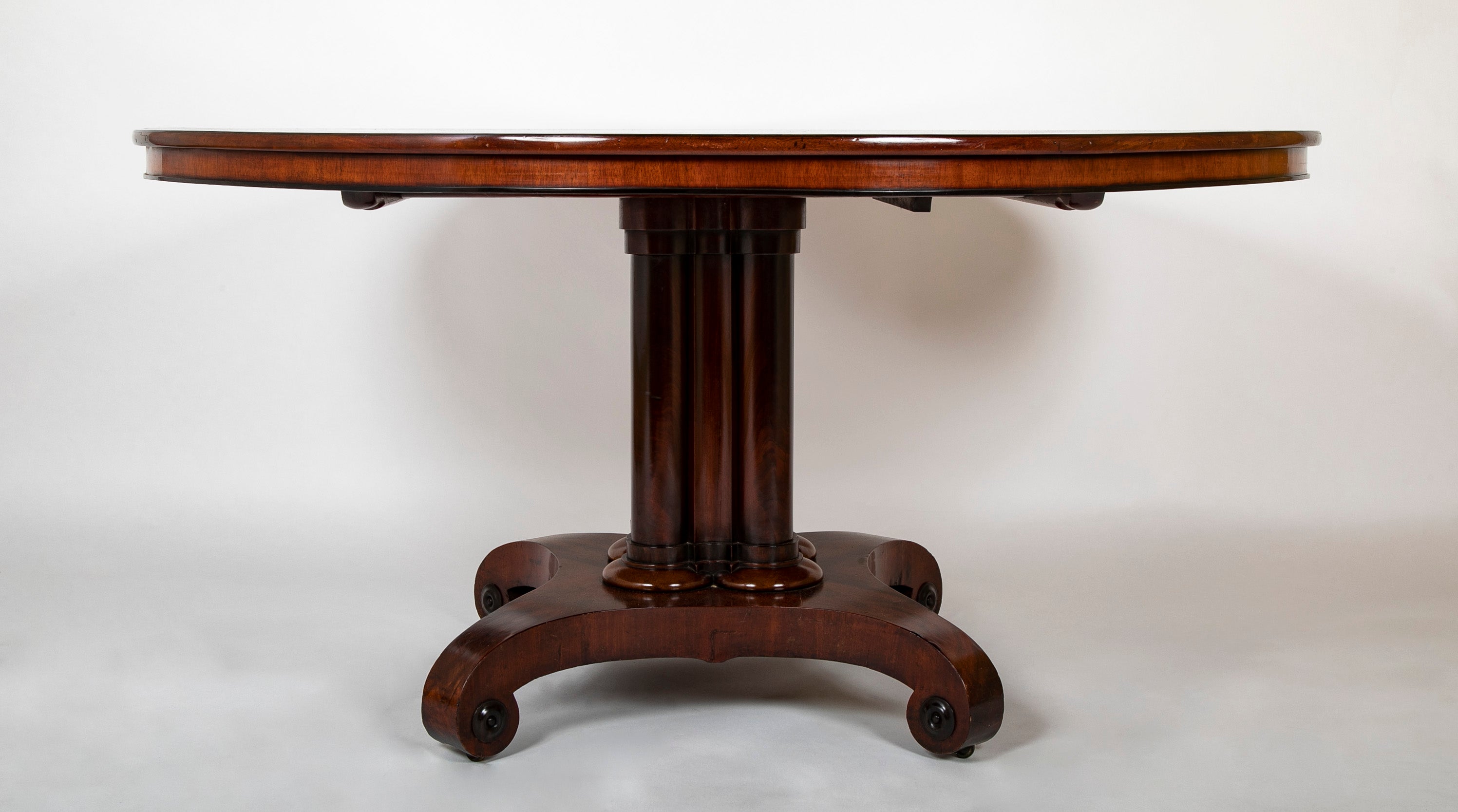 An English Mahogany Tilt Top Breakfast Table