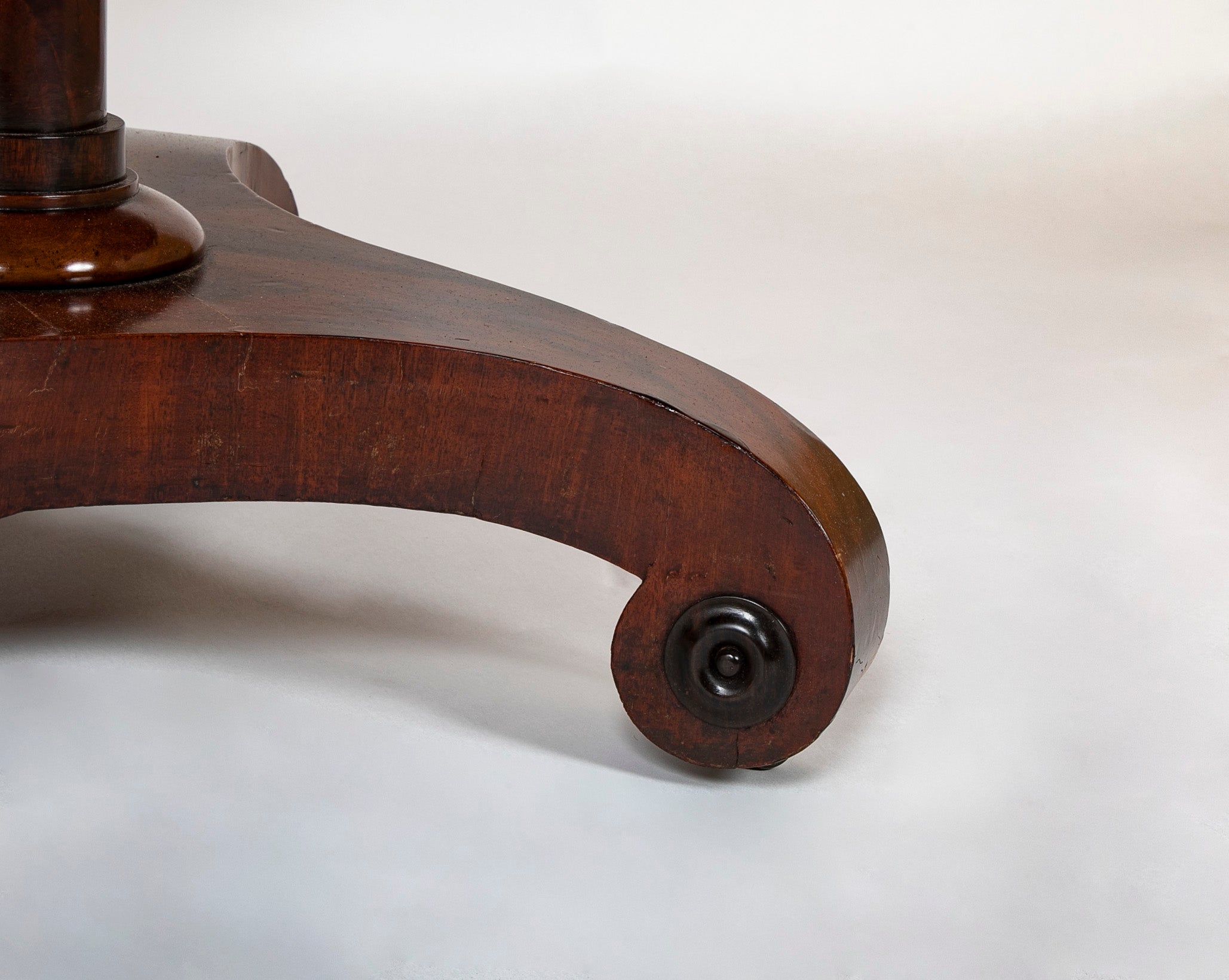An English Mahogany Tilt Top Breakfast Table