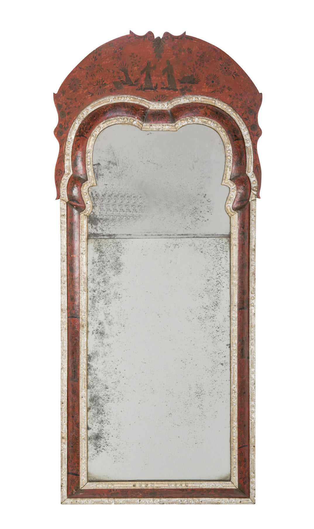 Late 18th Century Queen Anne Chinoiserie Mirror
