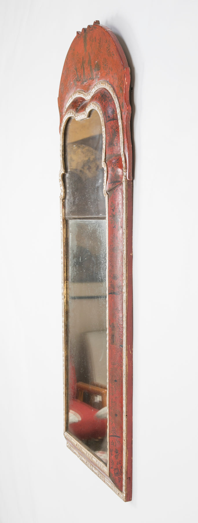 Late 18th Century Queen Anne Chinoiserie Mirror