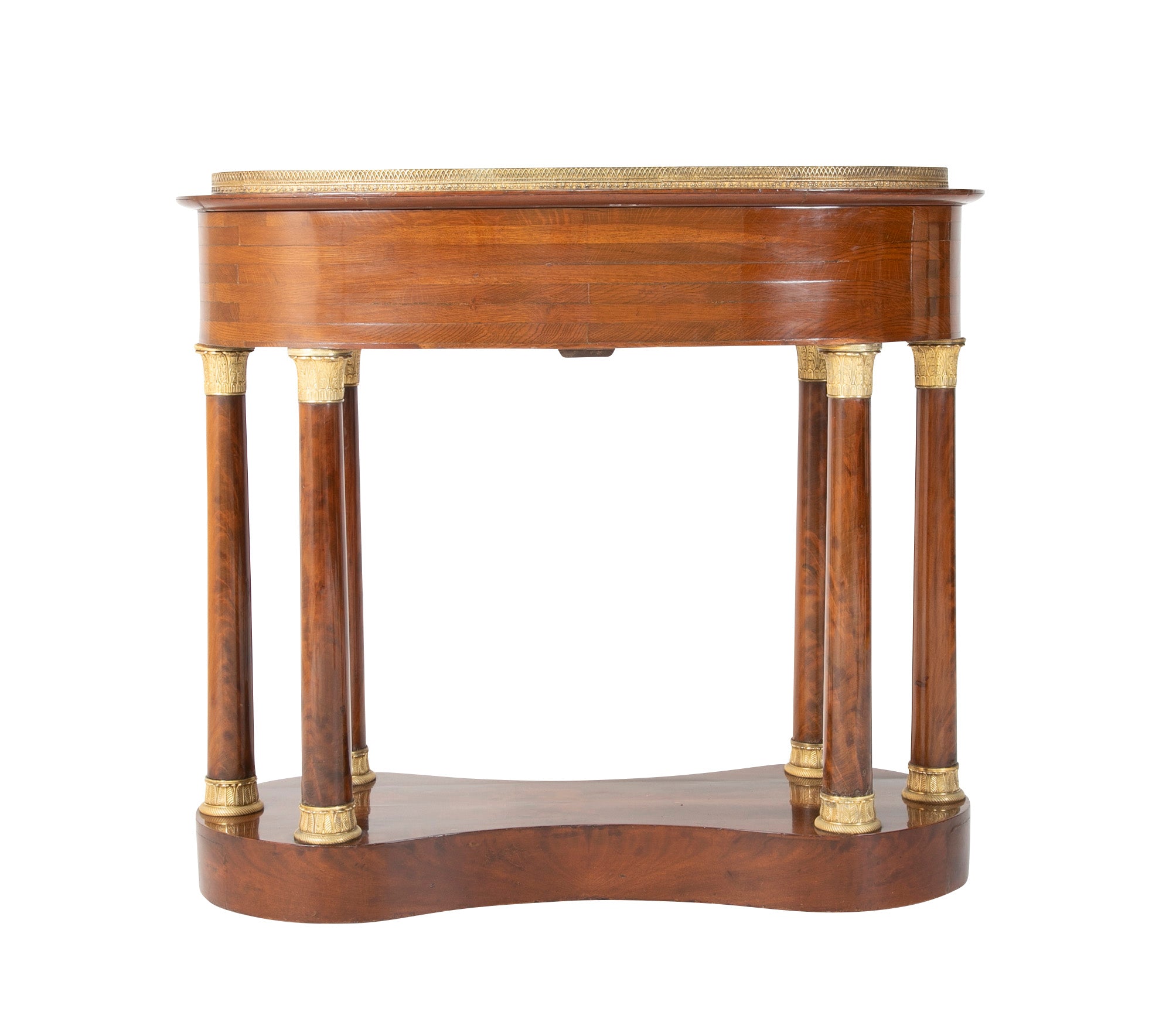 Gilt Bronze Mounted Empire Style Mahogany Jardiniere