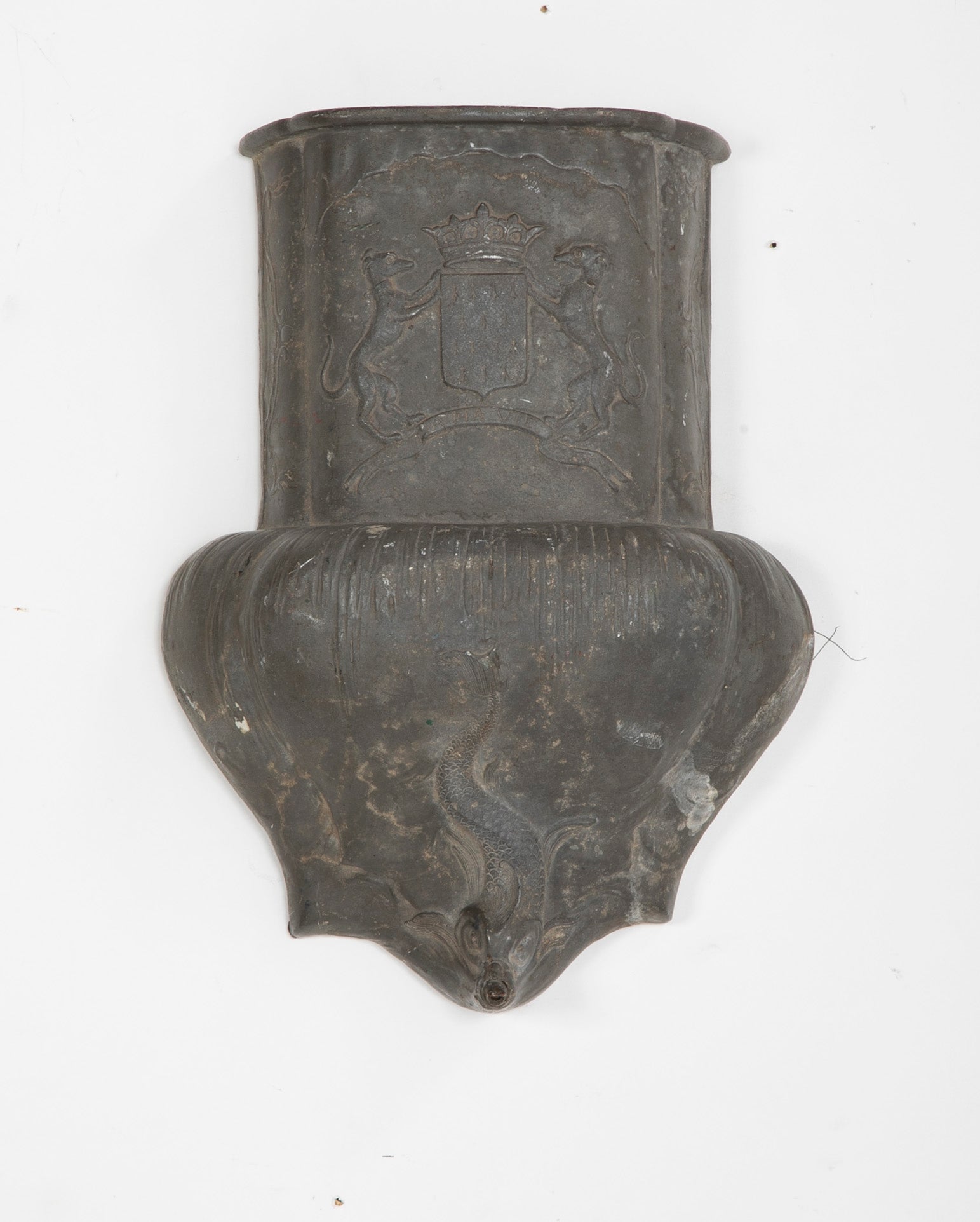 A Very Small Late 19th Century French Lead Fountain