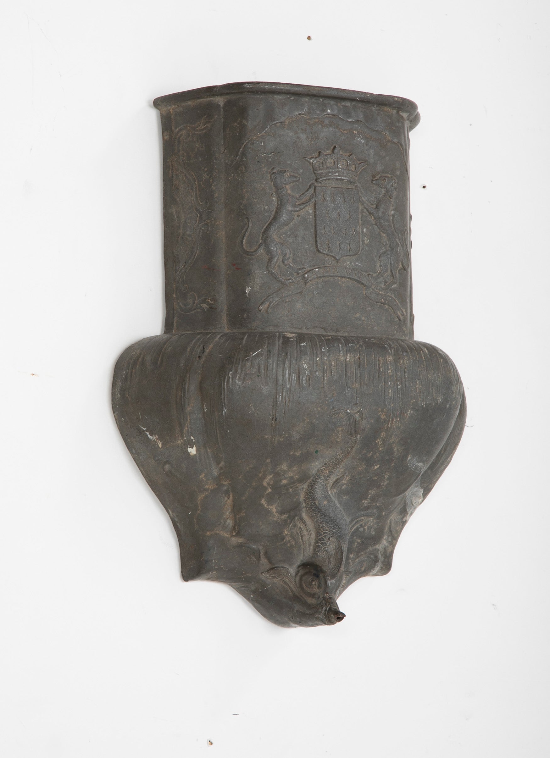 A Very Small Late 19th Century French Lead Fountain