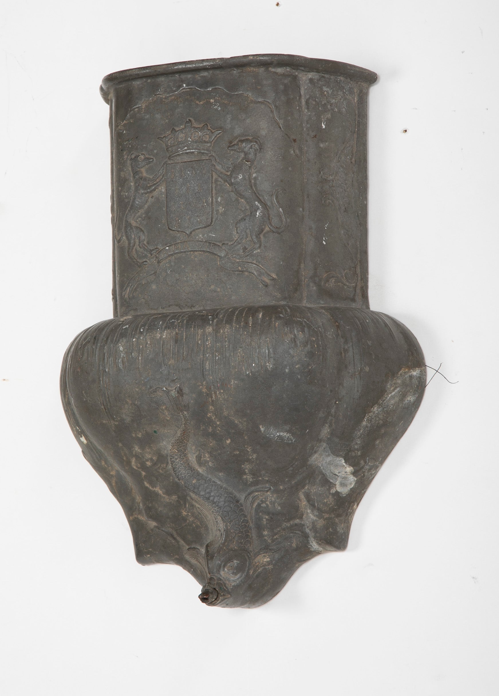 A Very Small Late 19th Century French Lead Fountain