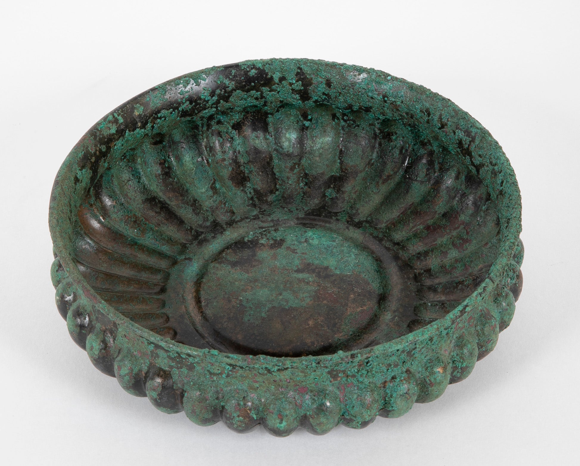 Greek, Possibly Roman, Fluted Phiale or Libations Bowl