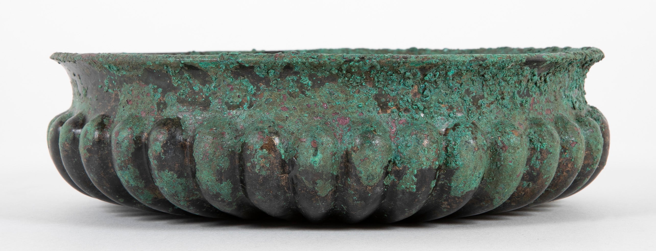 Greek, Possibly Roman, Fluted Phiale or Libations Bowl