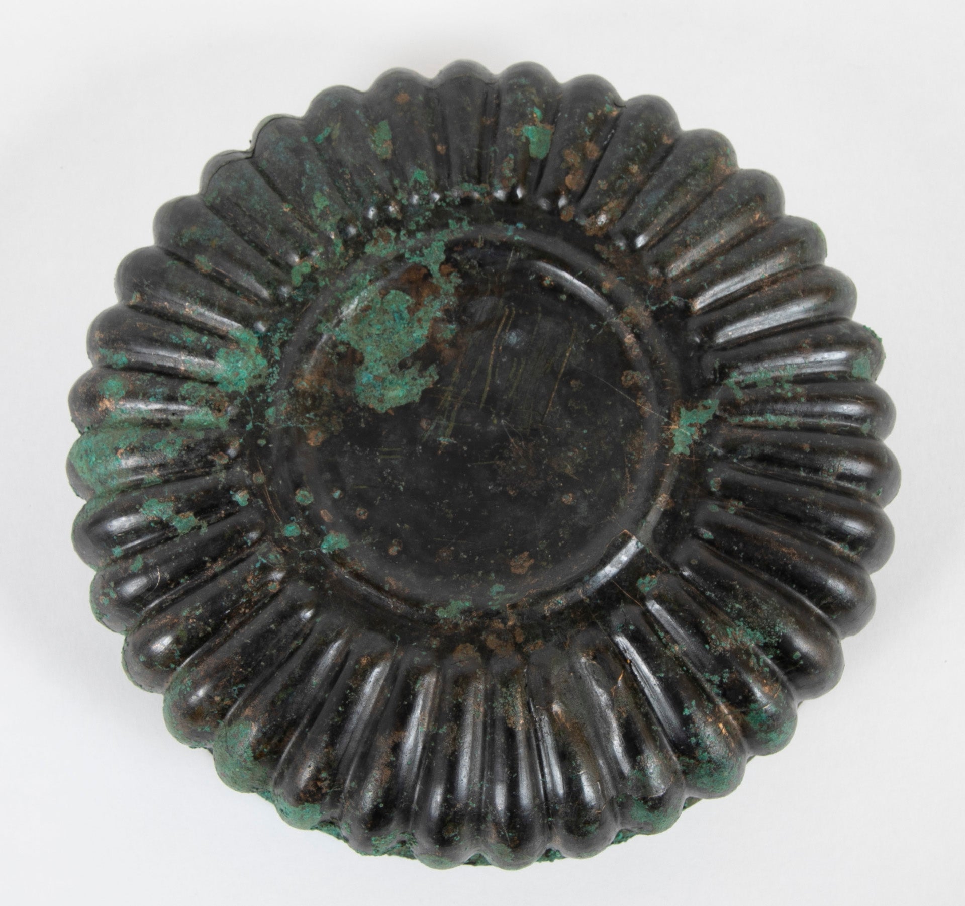 Greek, Possibly Roman, Fluted Phiale or Libations Bowl