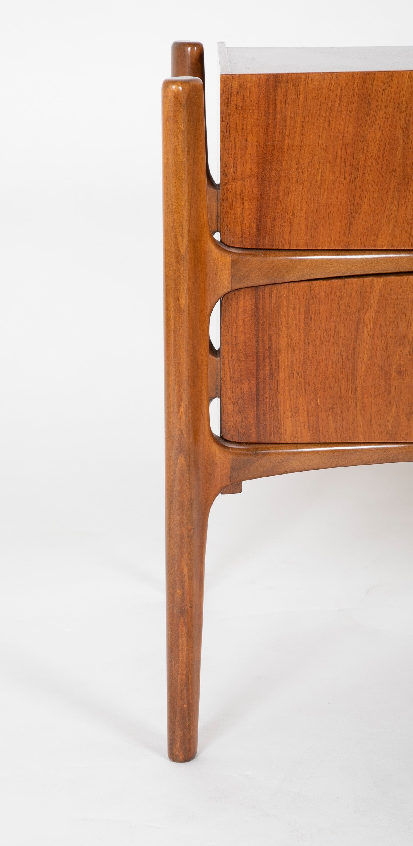 Pair of Edmund Spence Side Tables in Walnut