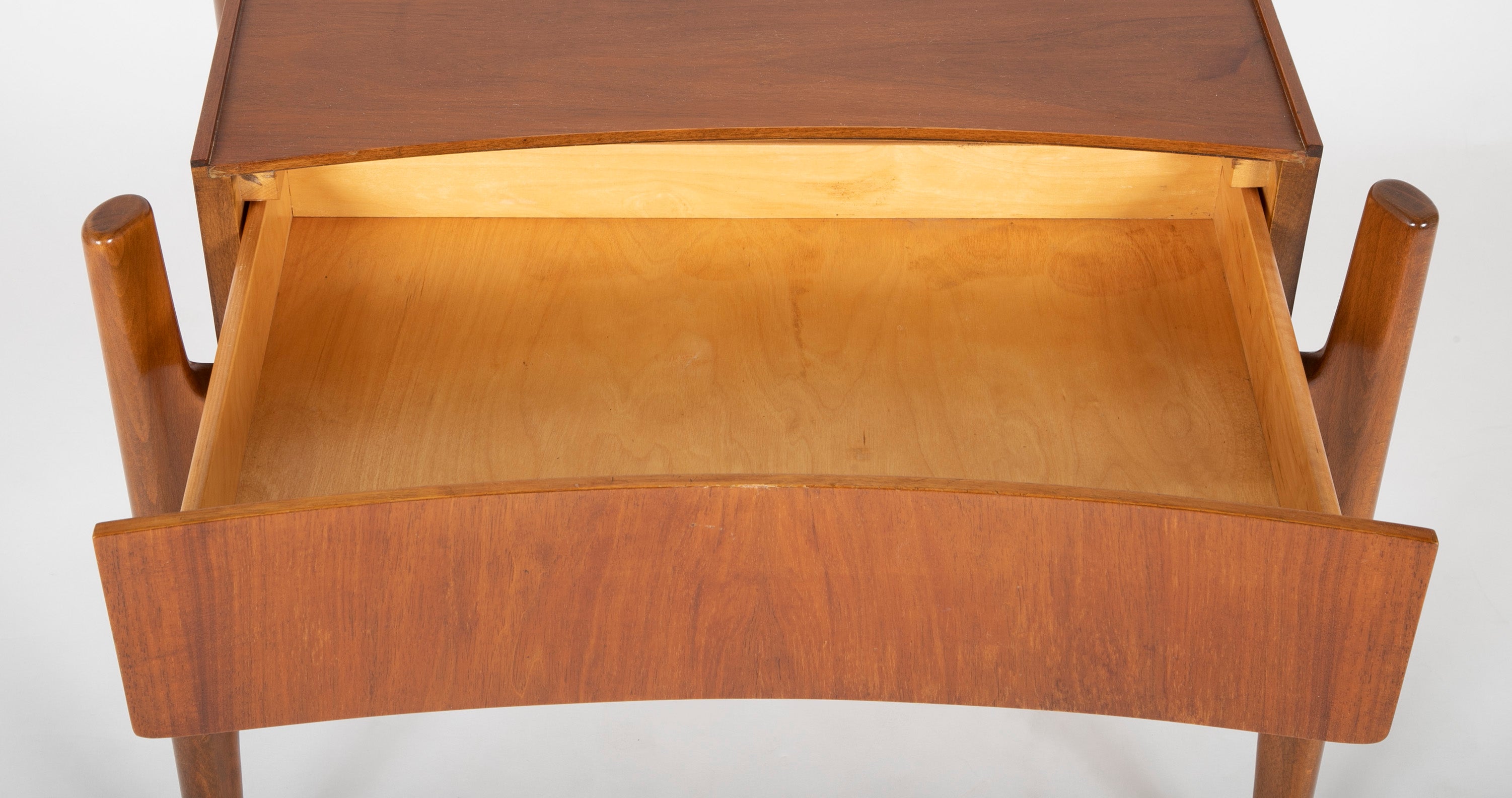 Pair of Edmund Spence Side Tables in Walnut