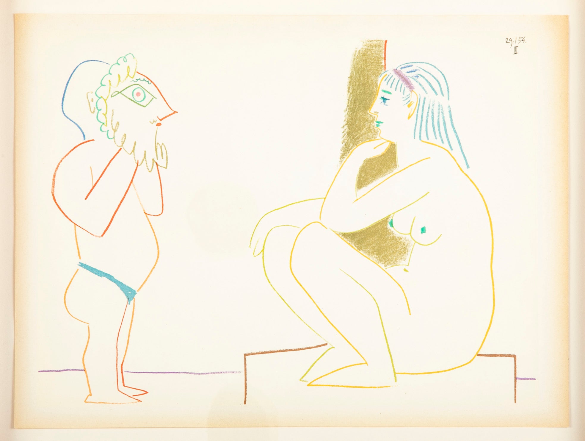 Twelve Lithographs by Pablo Picasso - Priced Individually