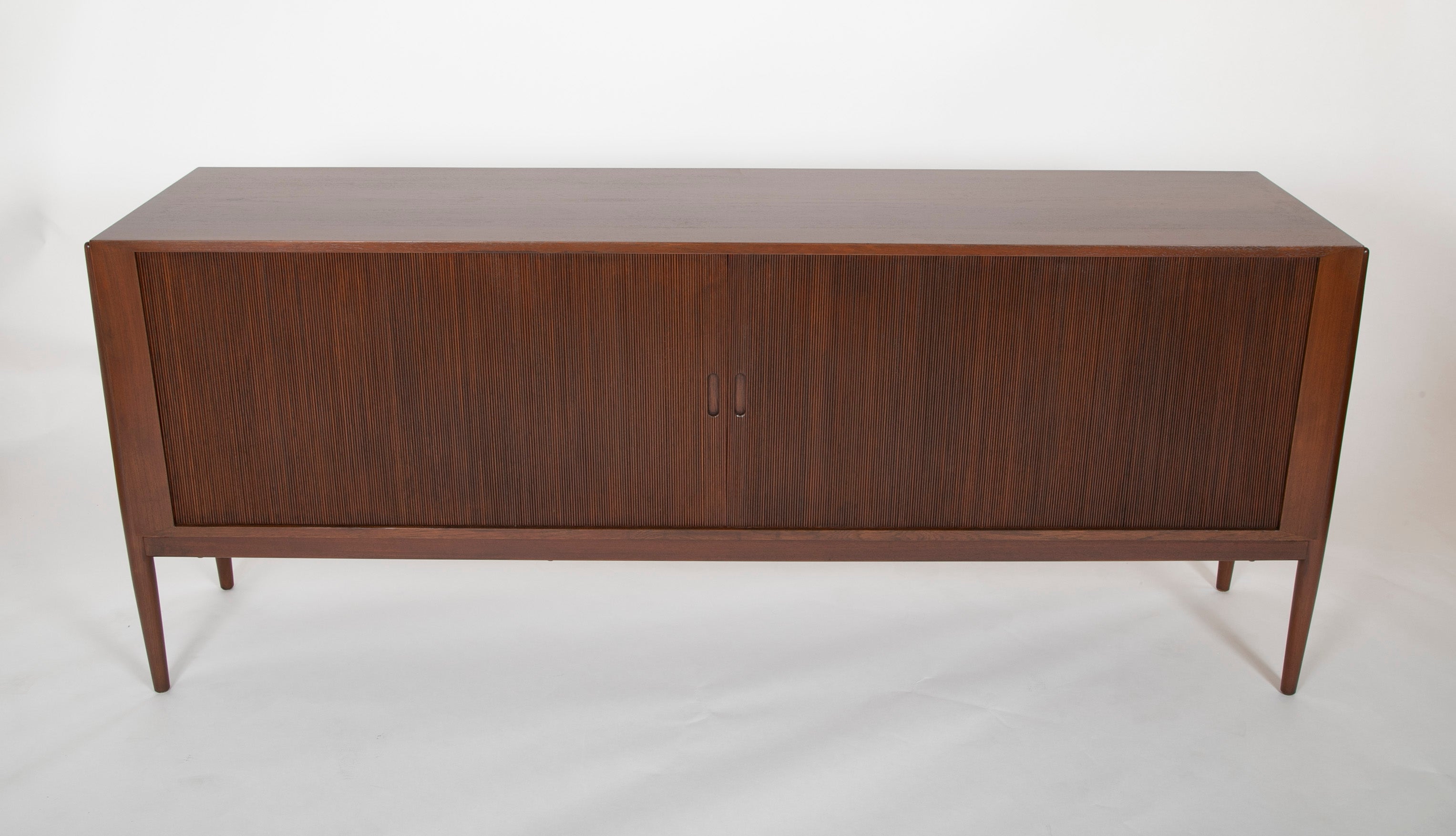 Tambour Door Sideboard Designed by Niels Vodder