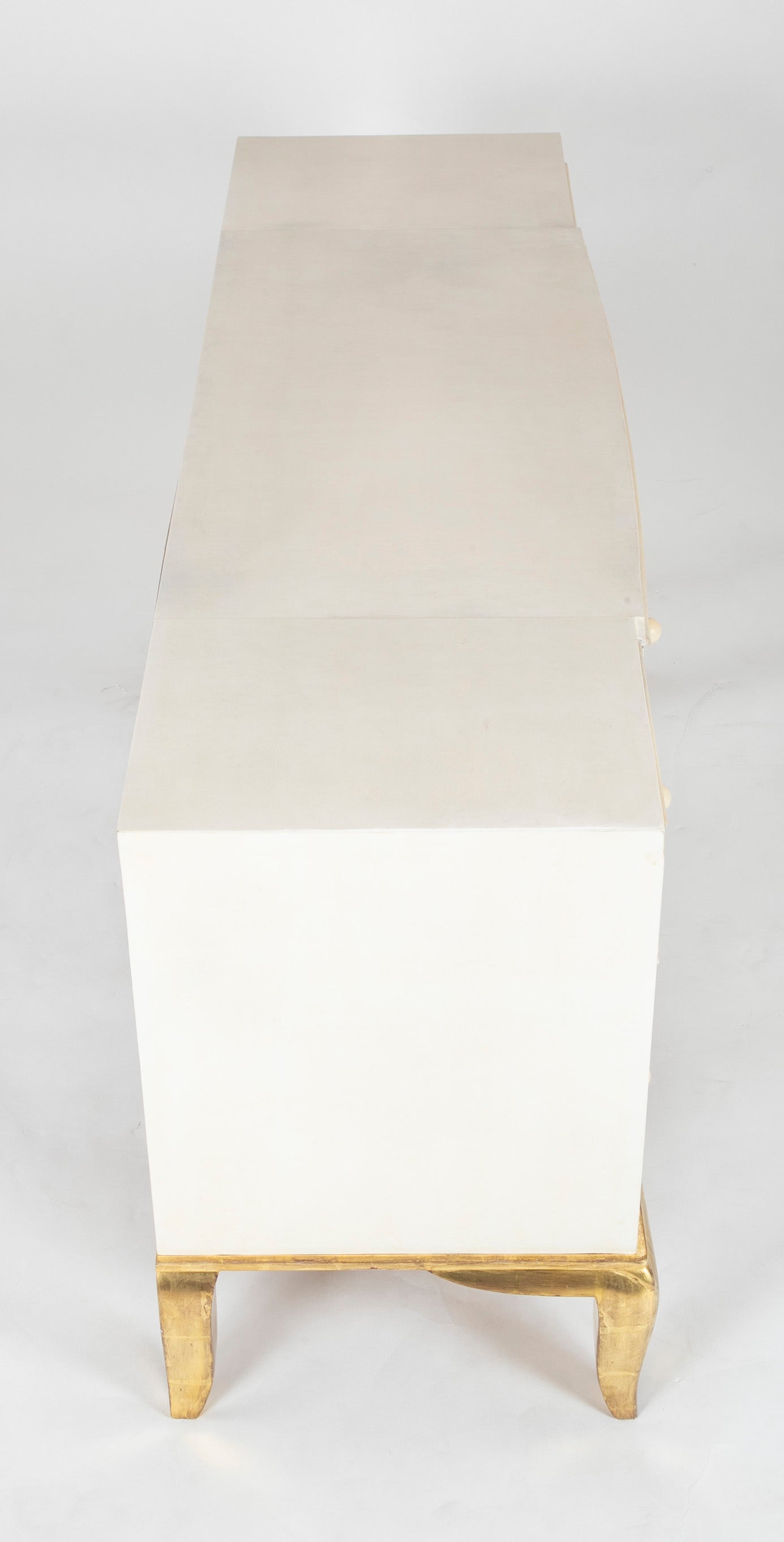 A Parchment & Lacquer Commode designed by Andre Arbus Circa 1935