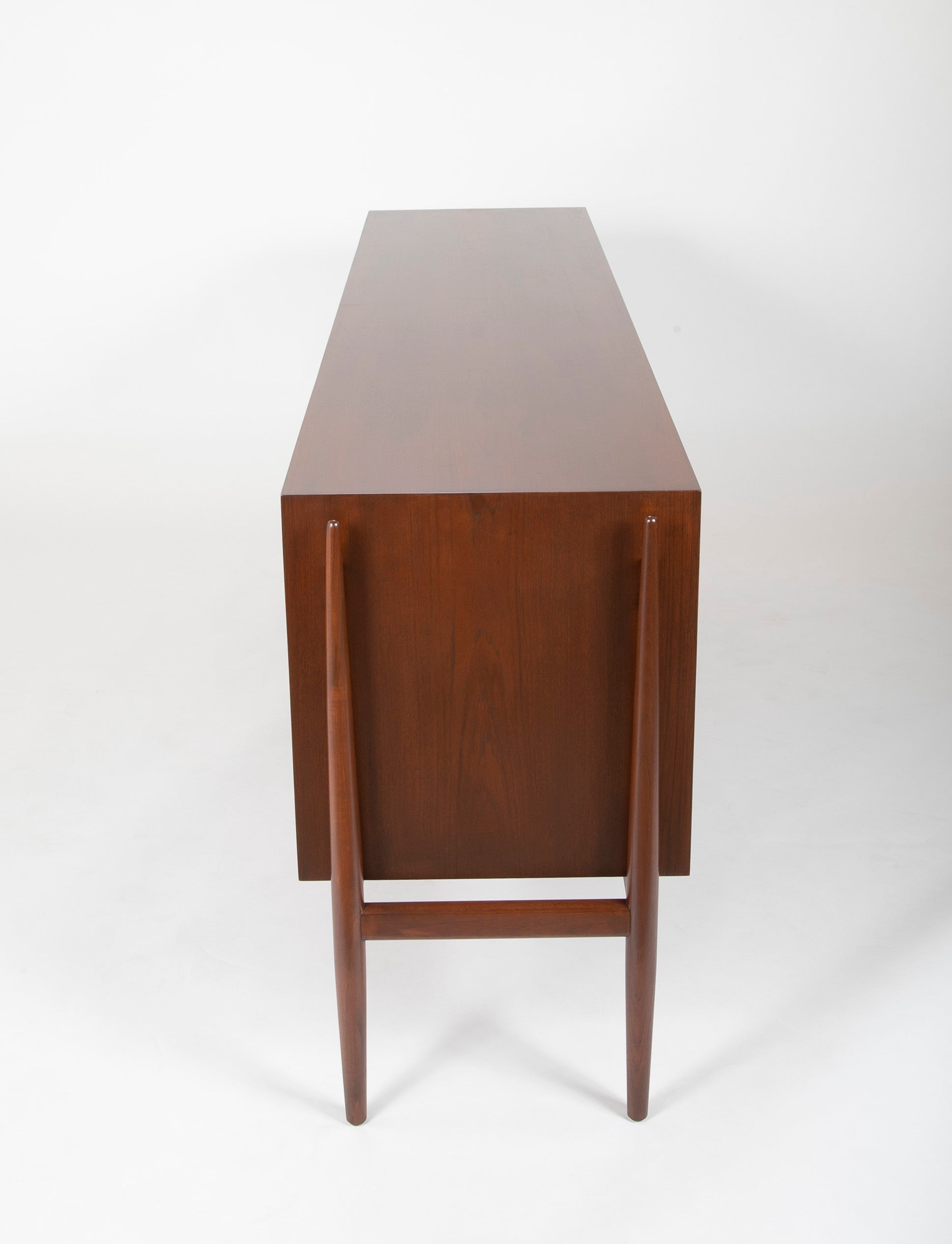 Tambour Door Sideboard Designed by Niels Vodder