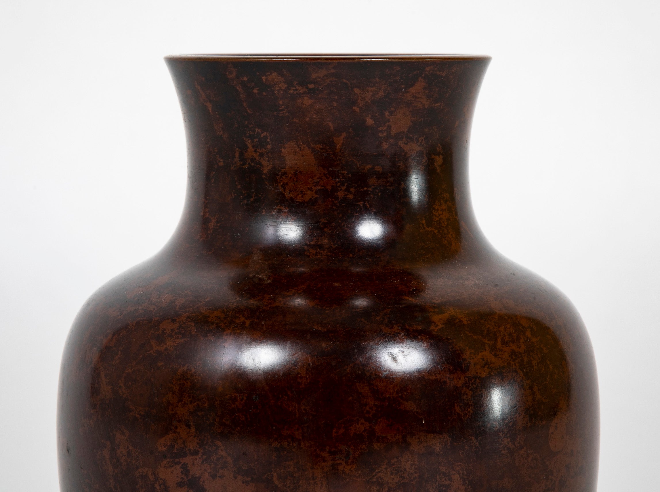 19th Century Japanese Bronze Vase