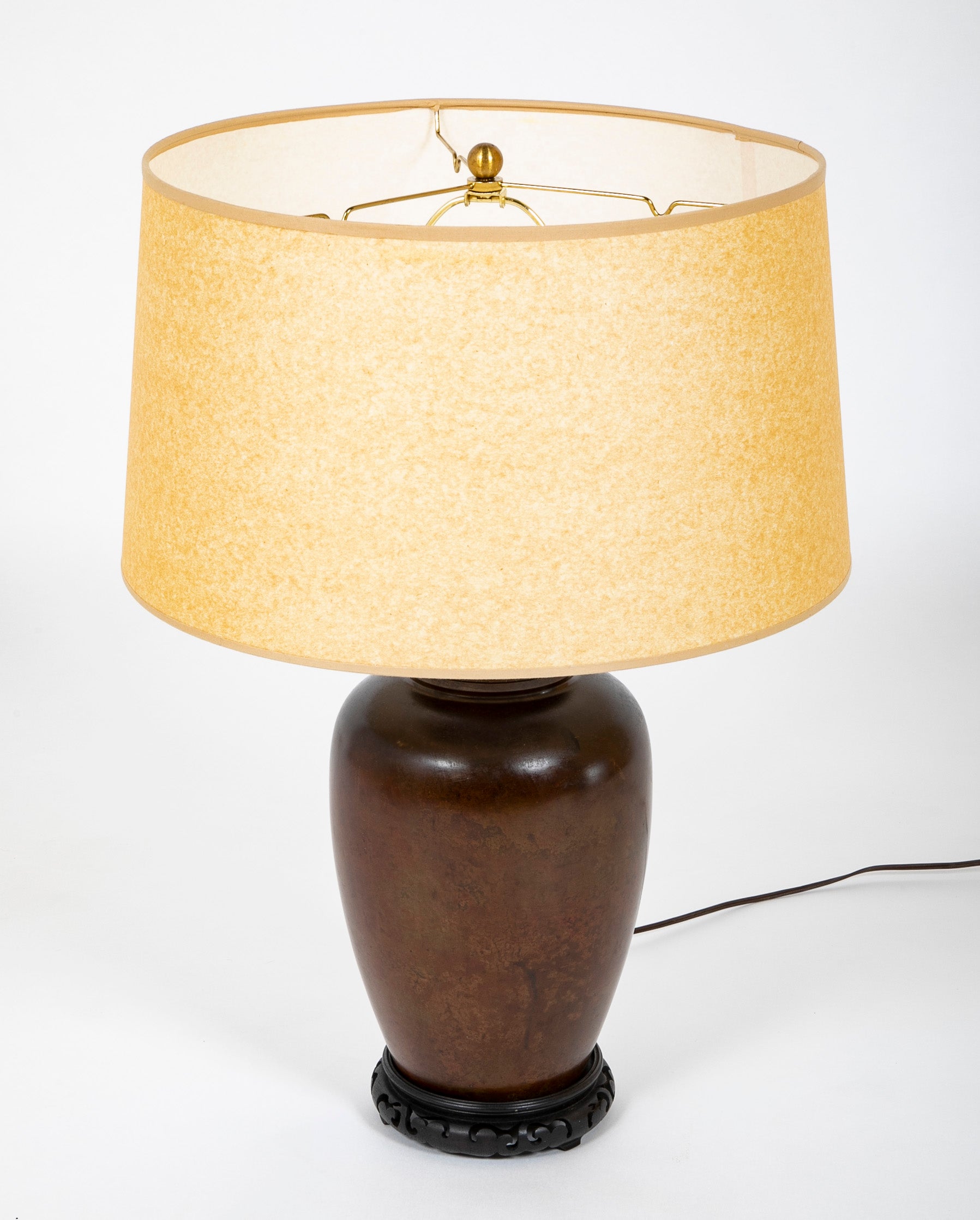 19th Century Japanese Vase Mounted as a Lamp
