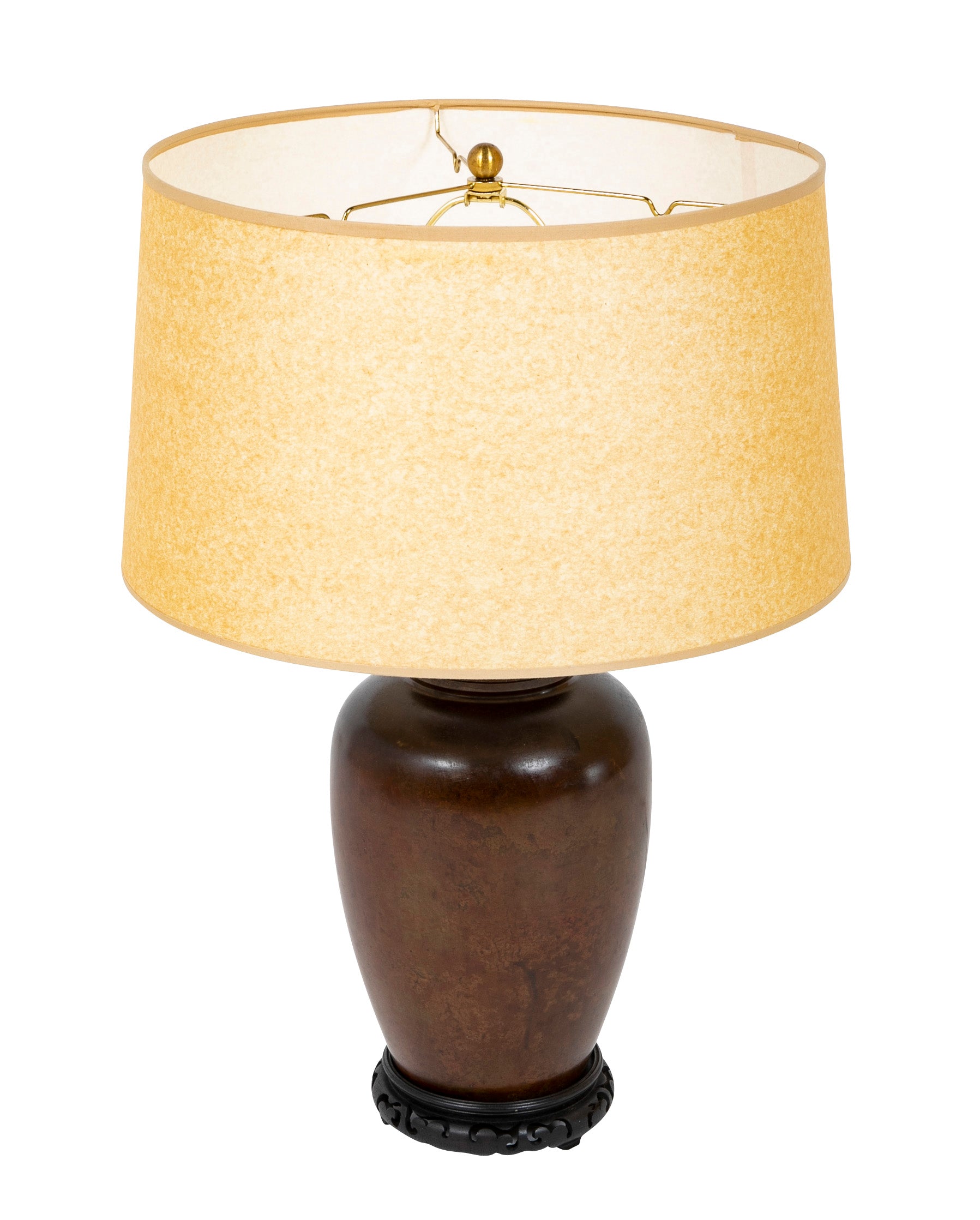19th Century Japanese Vase Mounted as a Lamp