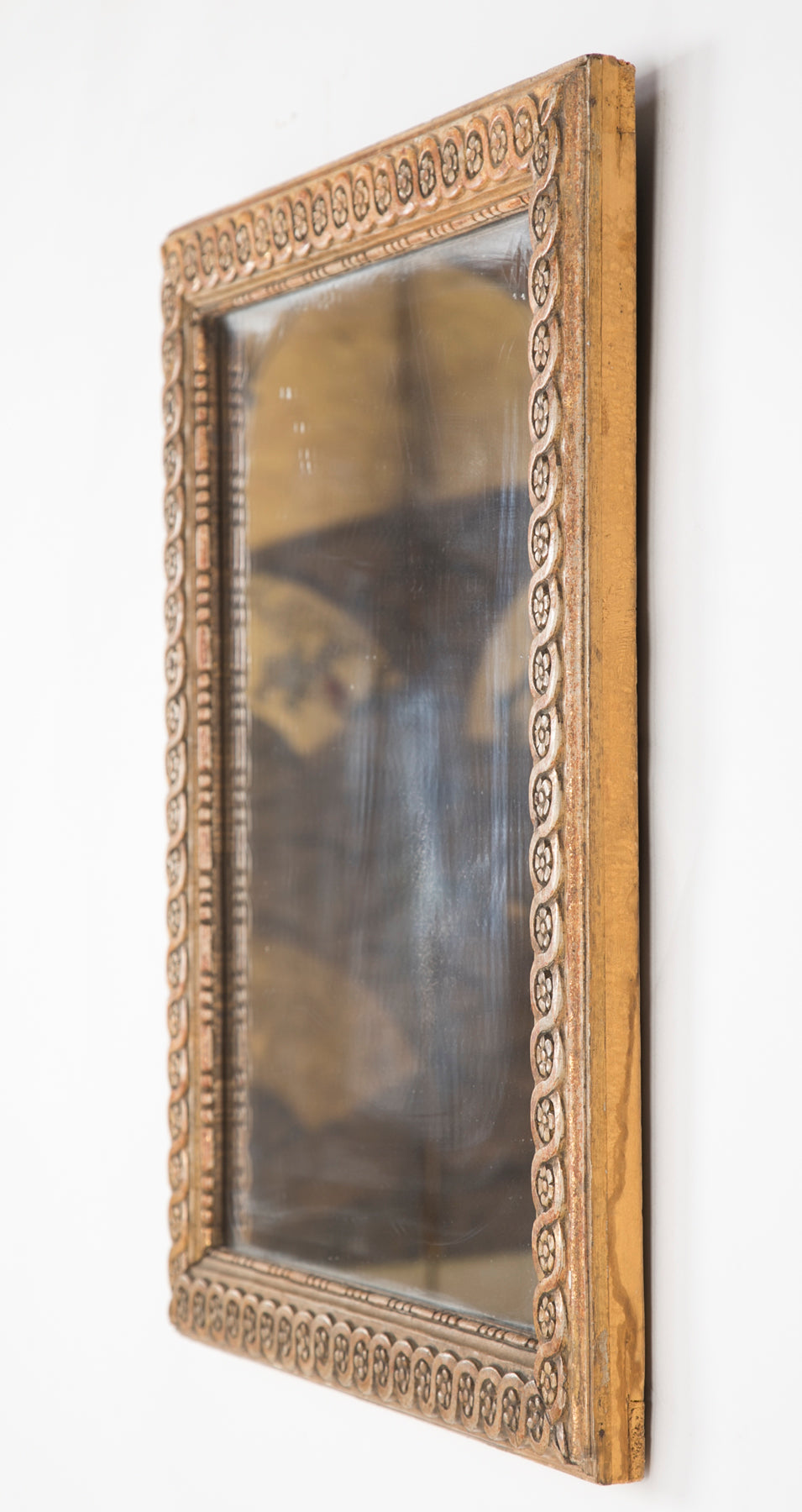 An 18th Century French Carved & Gilded Mirror Frame