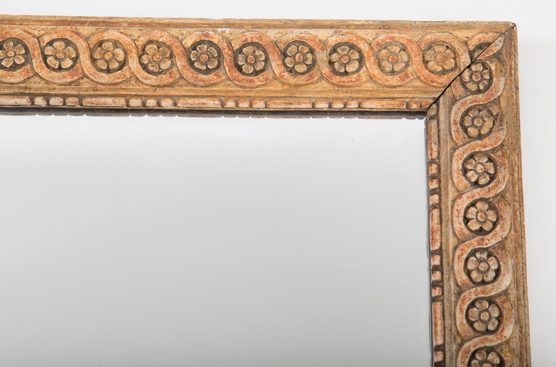 An 18th Century French Carved & Gilded Mirror Frame