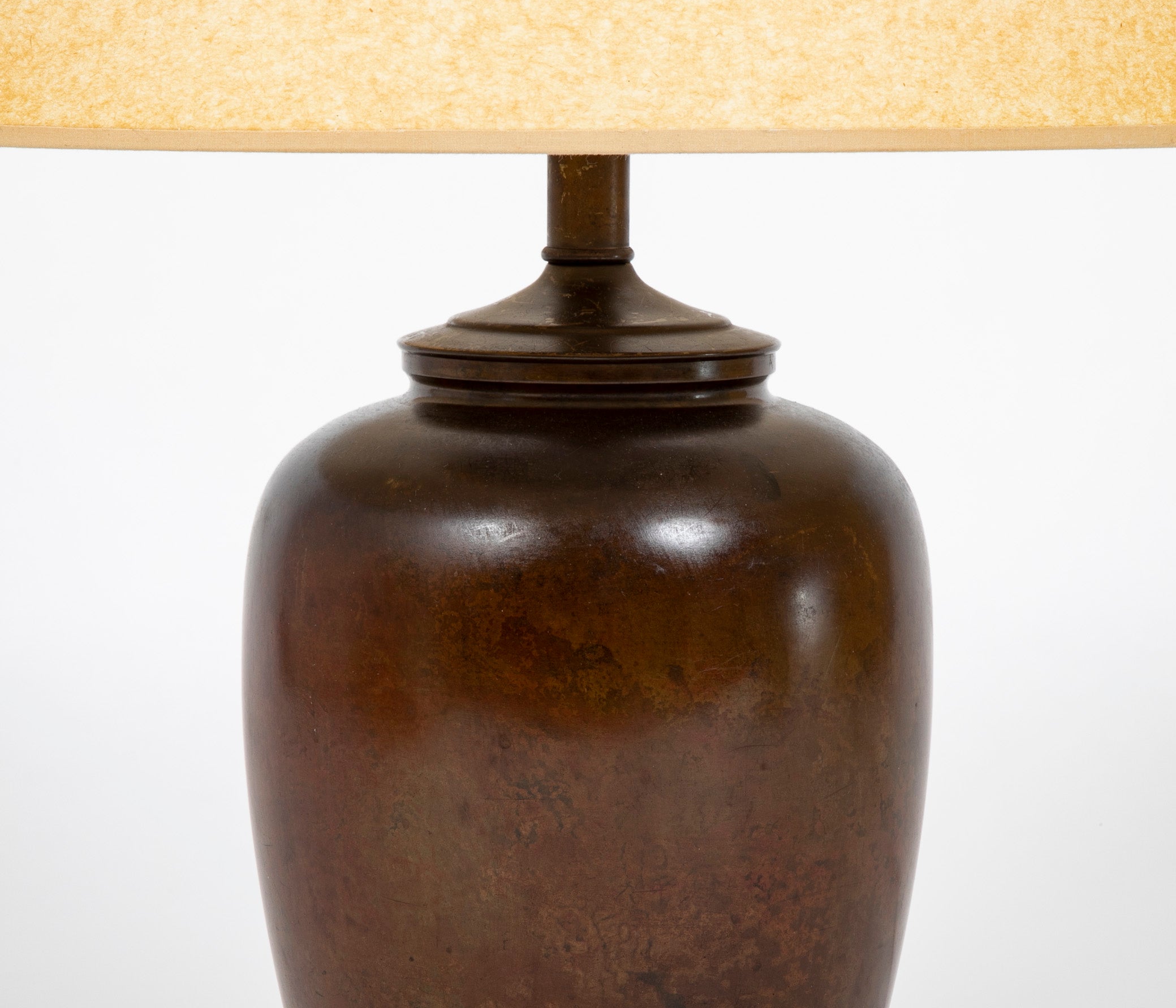 19th Century Japanese Vase Mounted as a Lamp