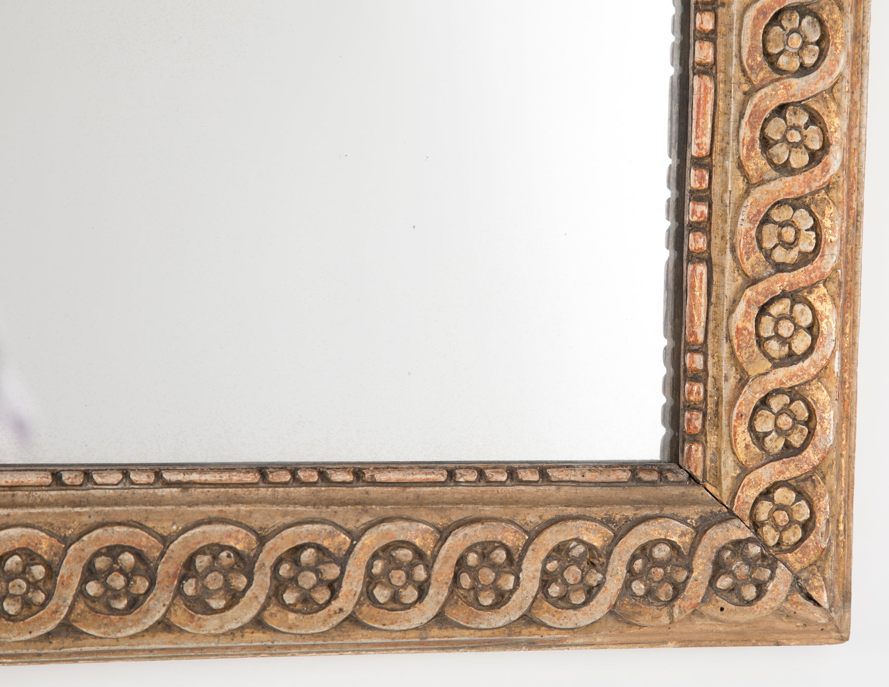 An 18th Century French Carved & Gilded Mirror Frame