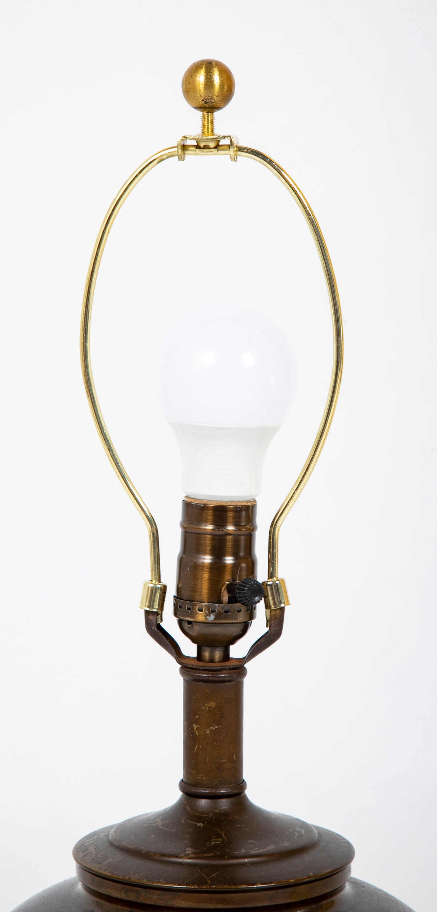 19th Century Japanese Vase Mounted as a Lamp