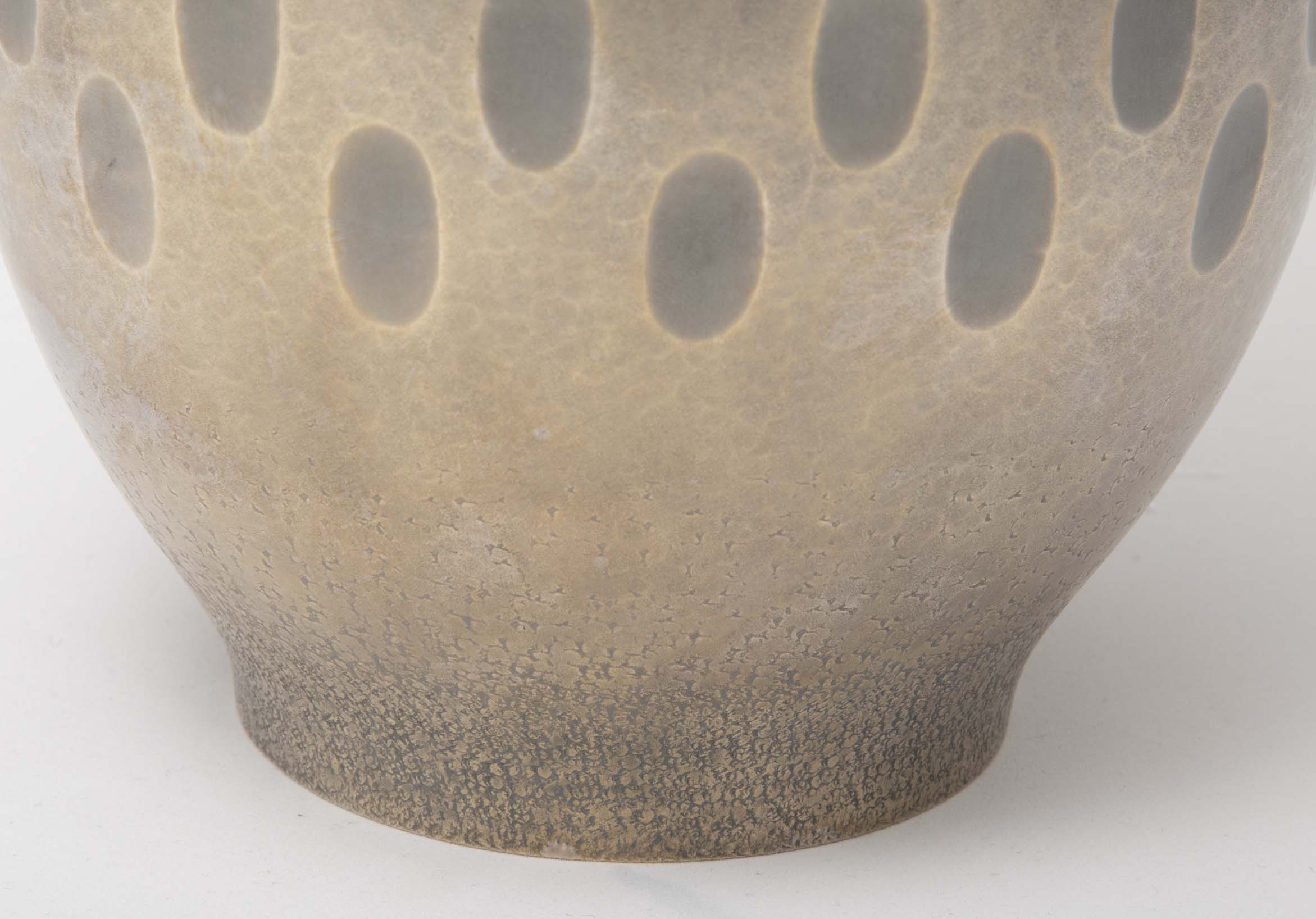 Jungin 'Pure Silver' Thumbprint Vase for Mitsukoshi
