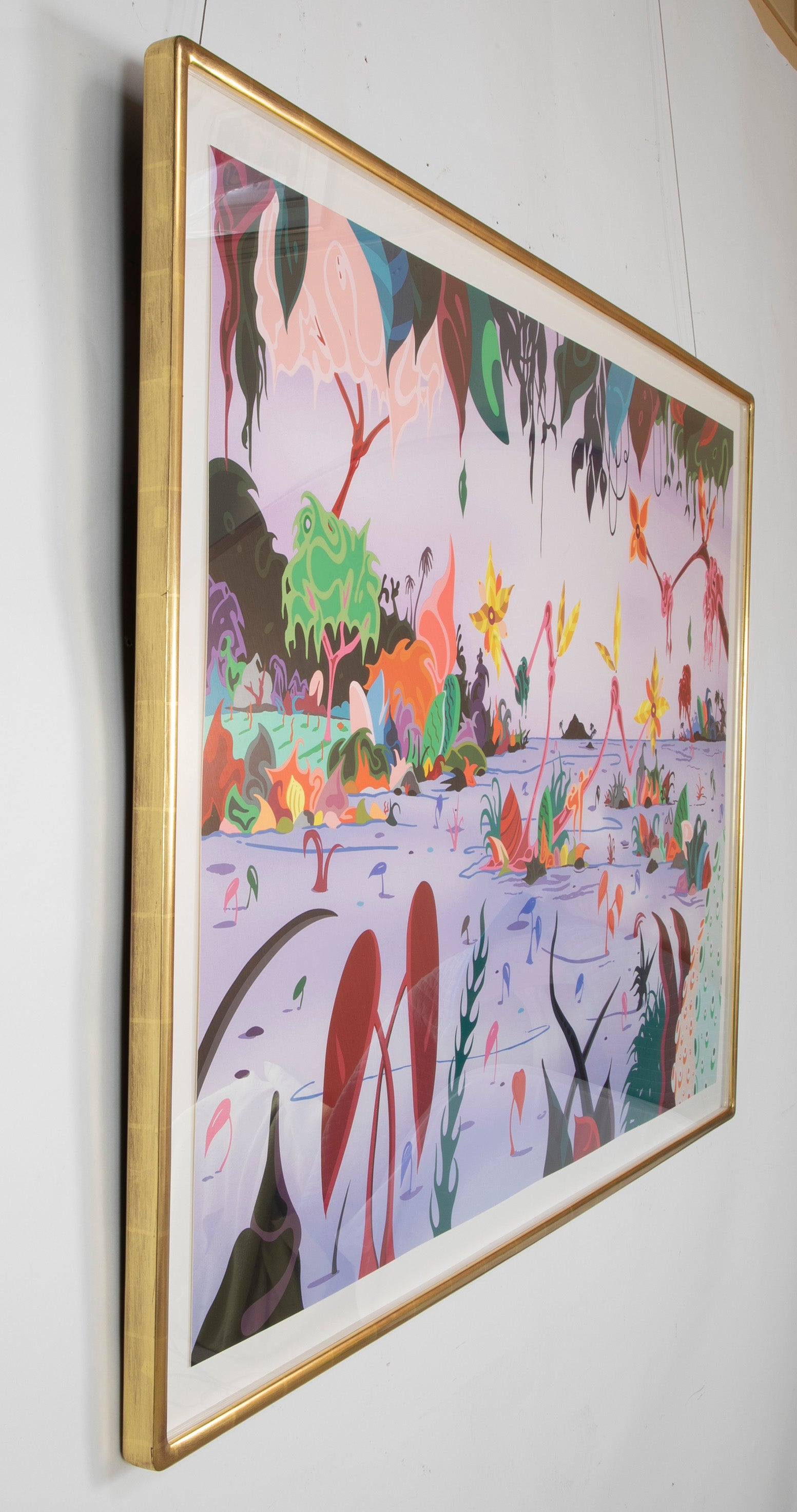 New Breed Bay A 72 Color Silkscreen by Erik Parker