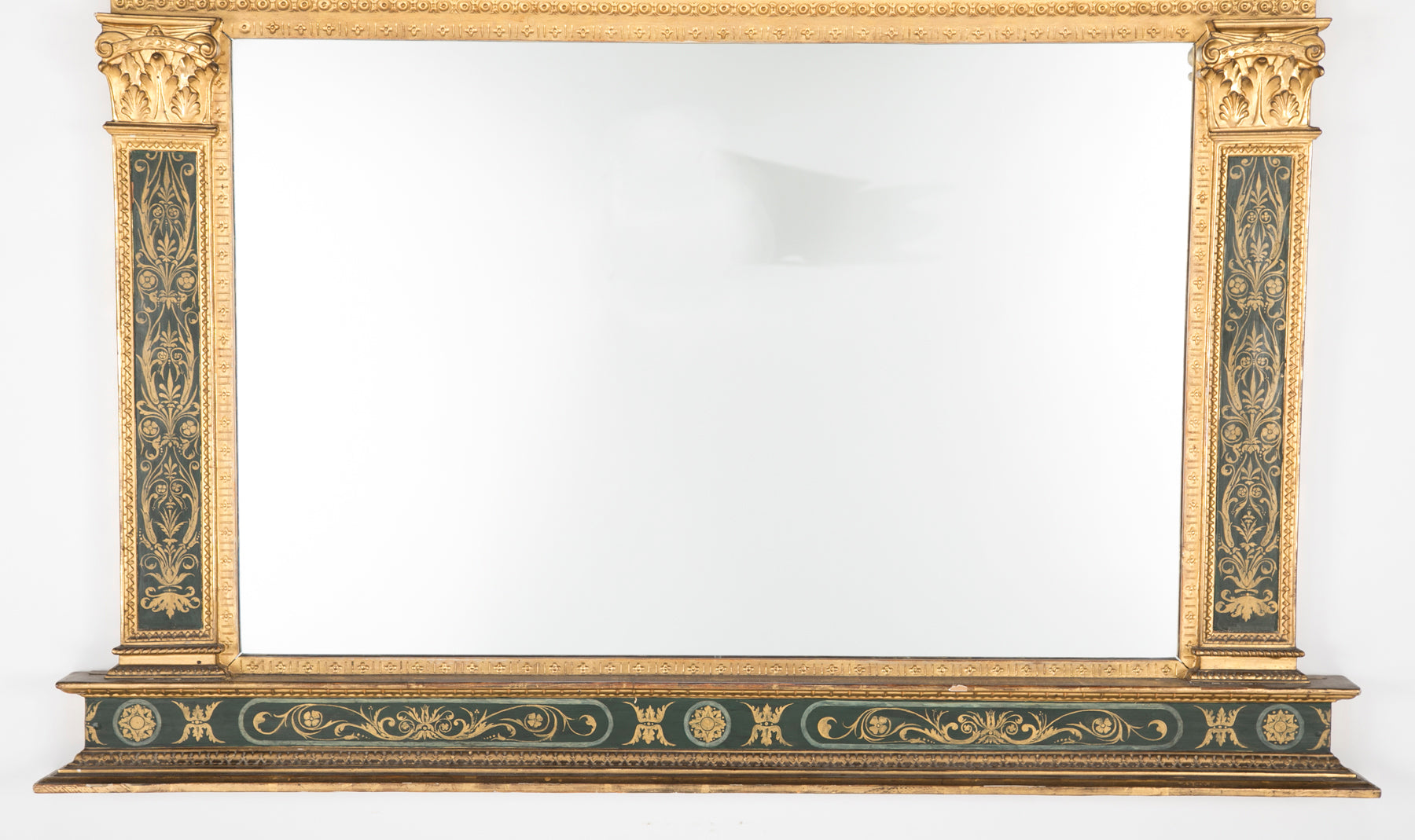 Italian Neo-Classical Overmantle Mirror