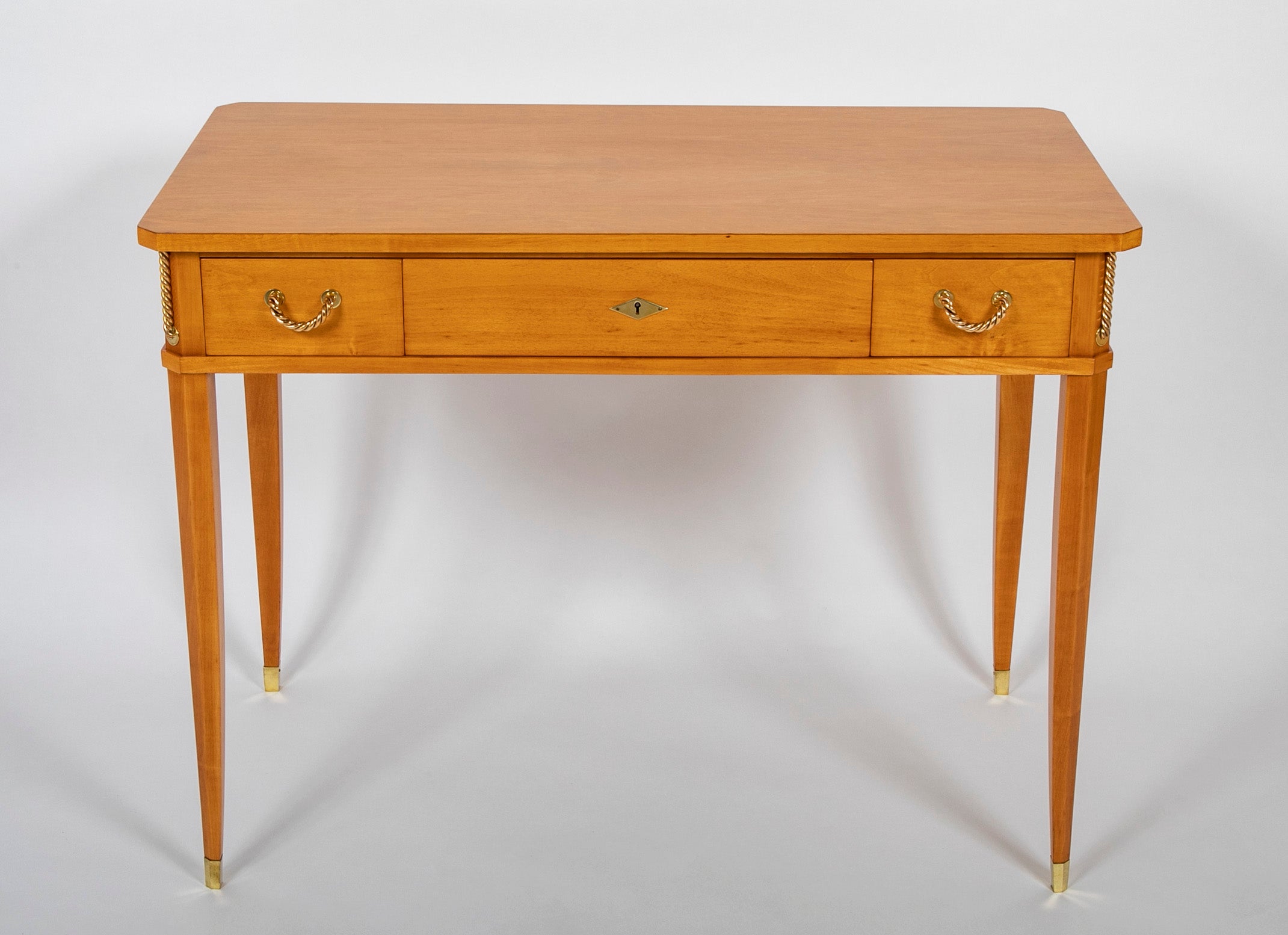 Sycamore Desk by Raphael Raffel with Rope Theme Garniture