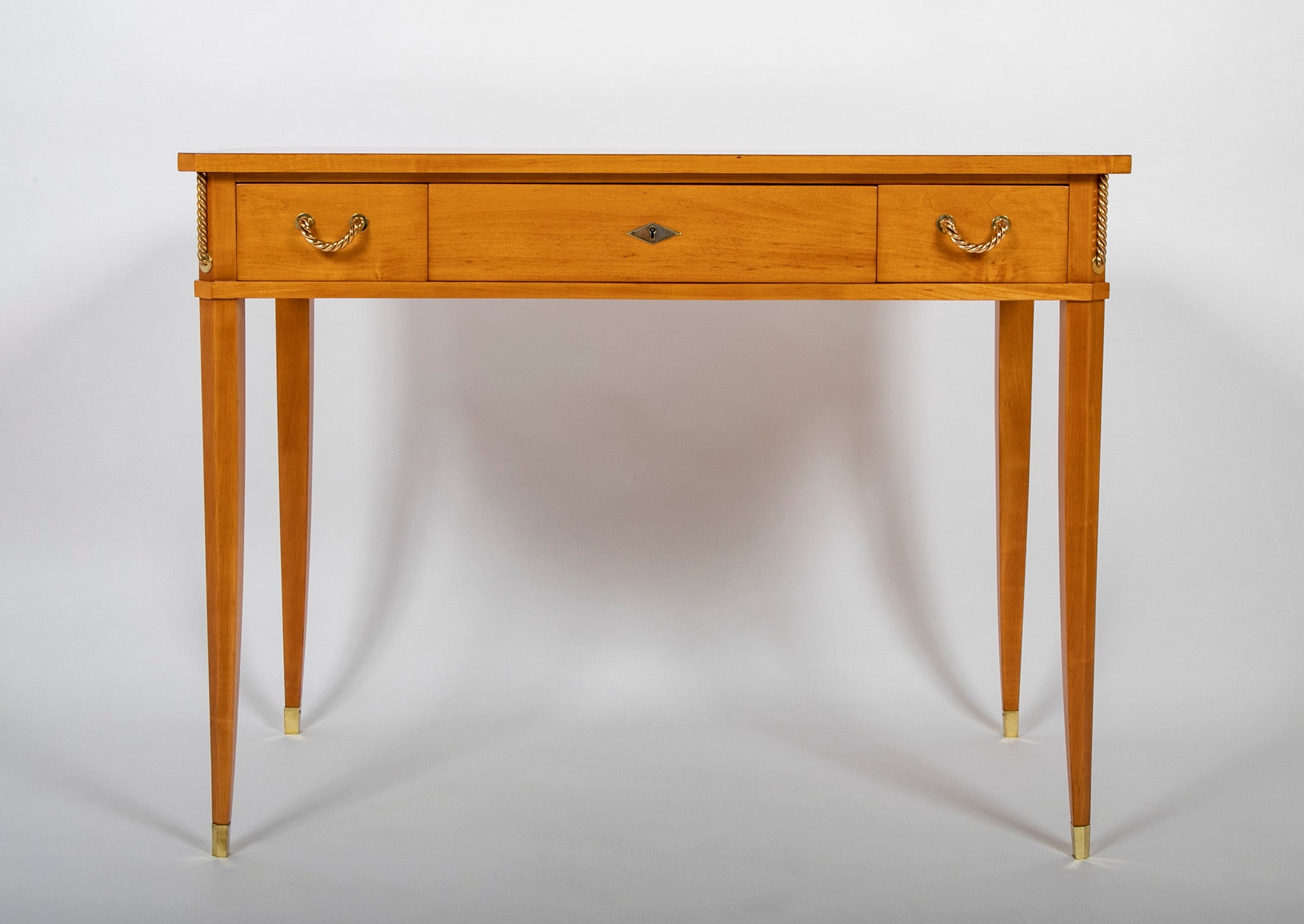 Sycamore Desk by Raphael Raffel with Rope Theme Garniture
