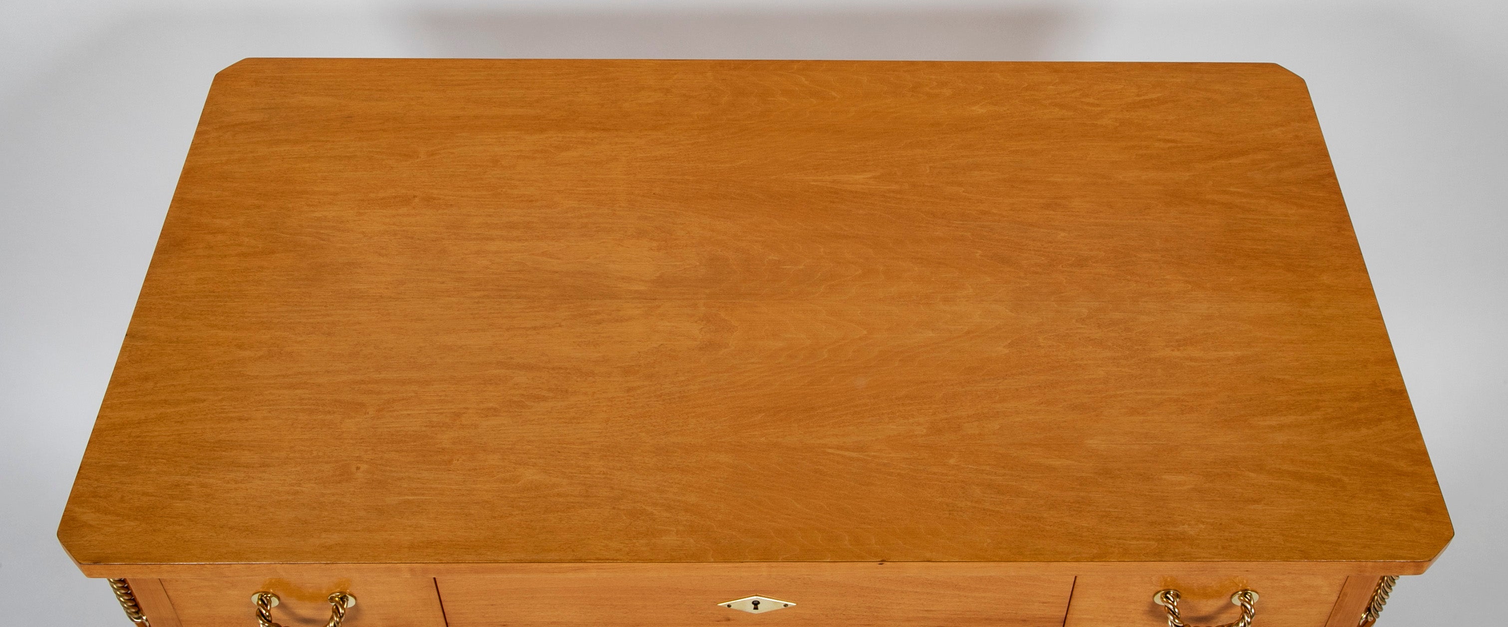 Sycamore Desk by Raphael Raffel with Rope Theme Garniture