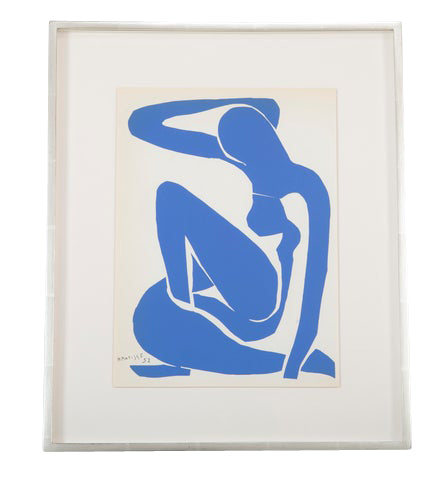 Henri Matisse Supervised Lithograph from his Original Cut Paper Maquette