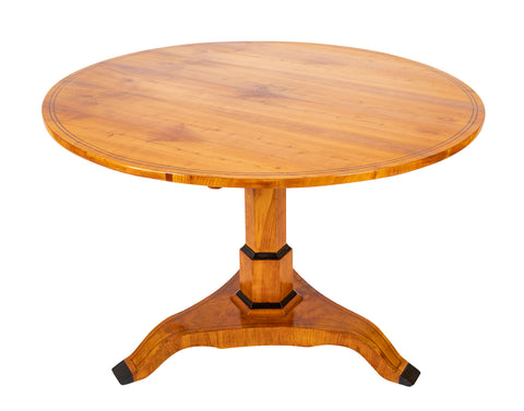 Continental Biedermeier Center Table