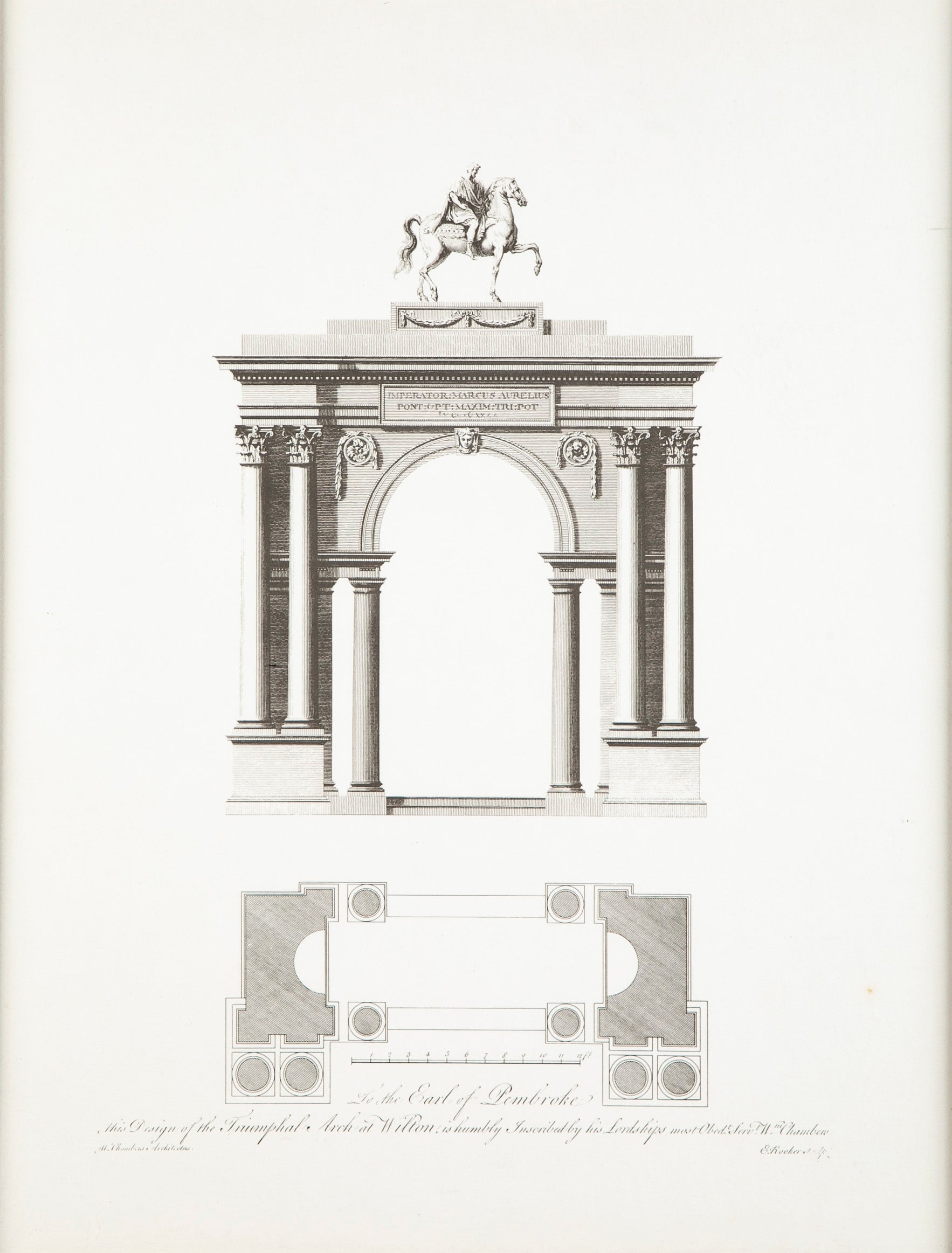 Set of Four Early 20th Century Prints in George II Form