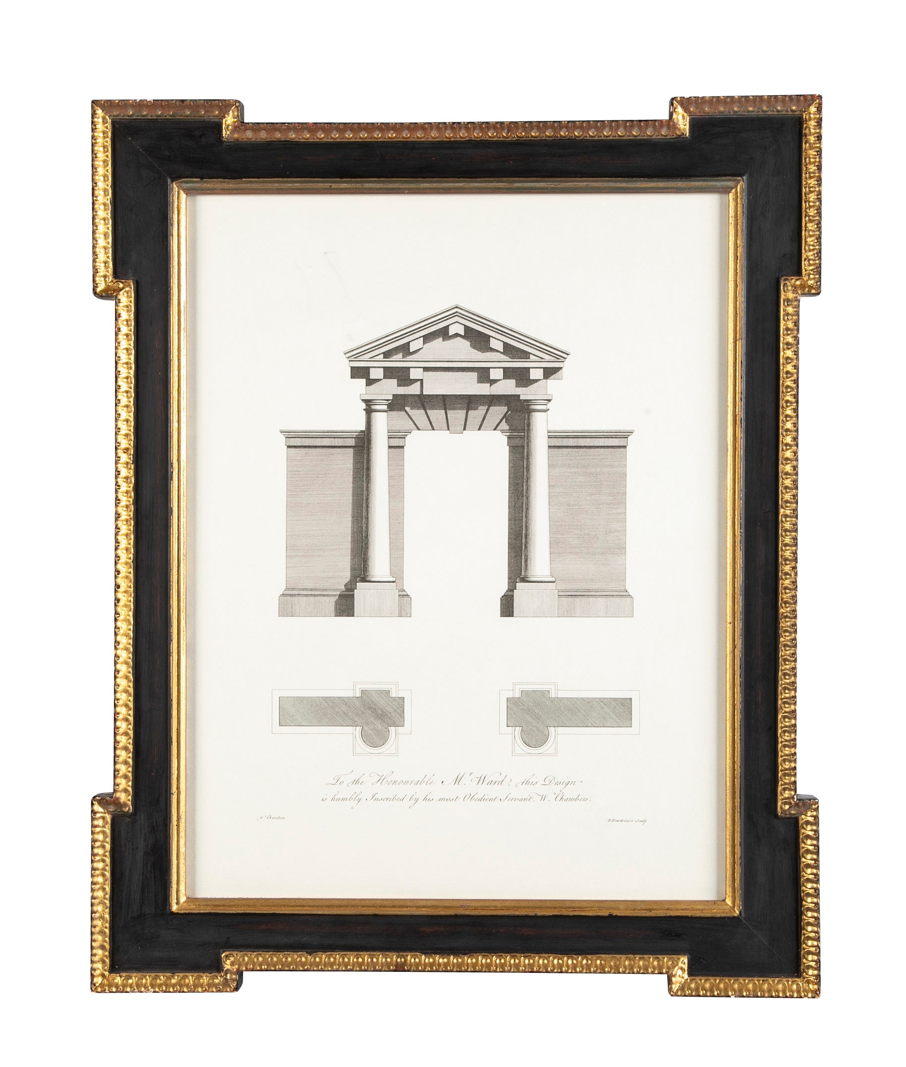 Set of Four Early 20th Century Prints in George II Form